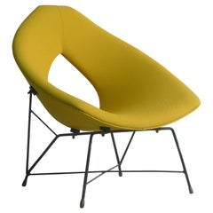 Augusto Bozzi for Saporitti, Italy circa 1954, "Cosmos" Lounge Chair