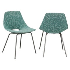 Augusto Bozzi, Pair of Mid-Century Chairs, 1950s