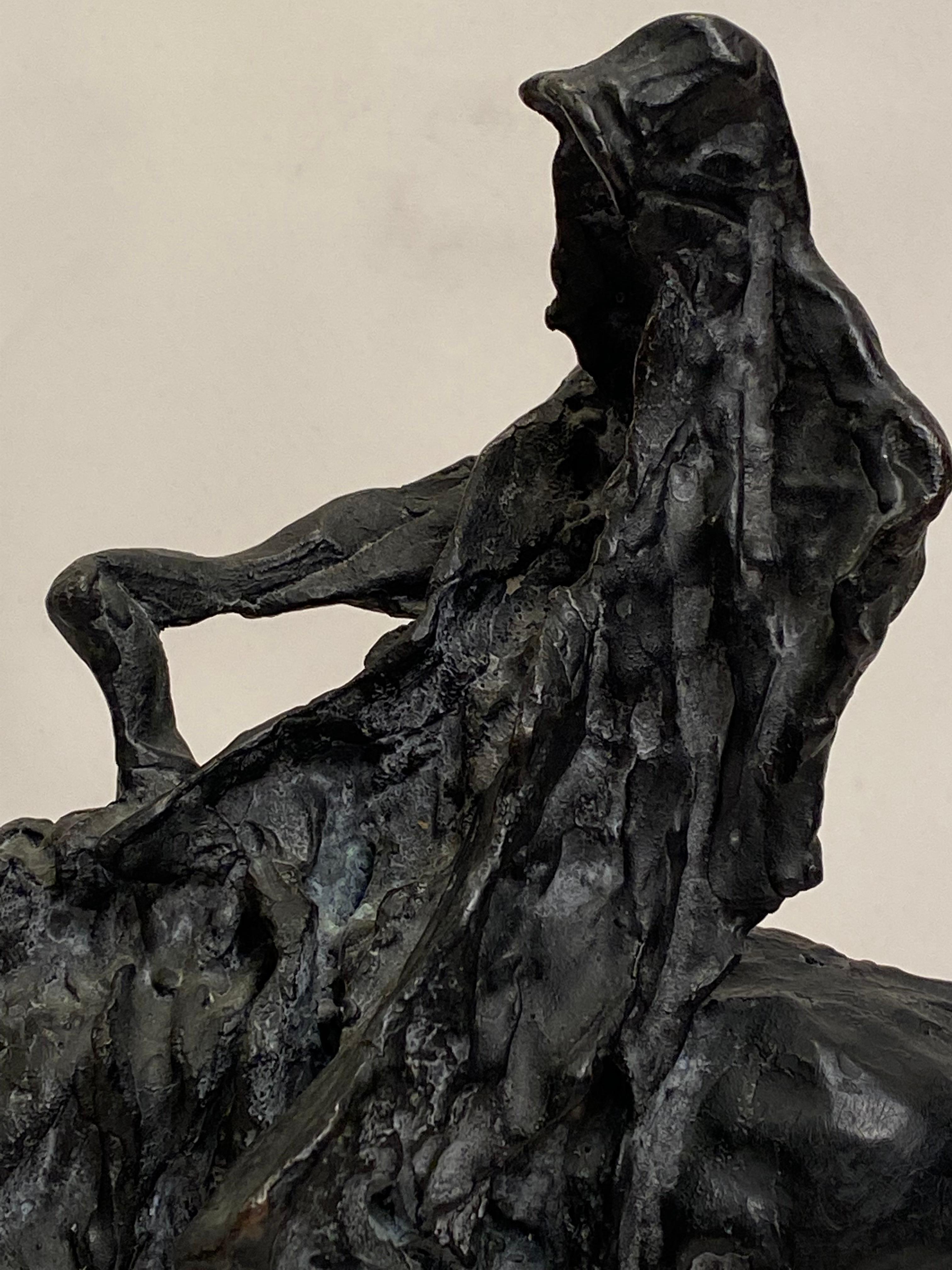 Augusto Murer 'Vinti' Bronze Sculpture, 1978 3