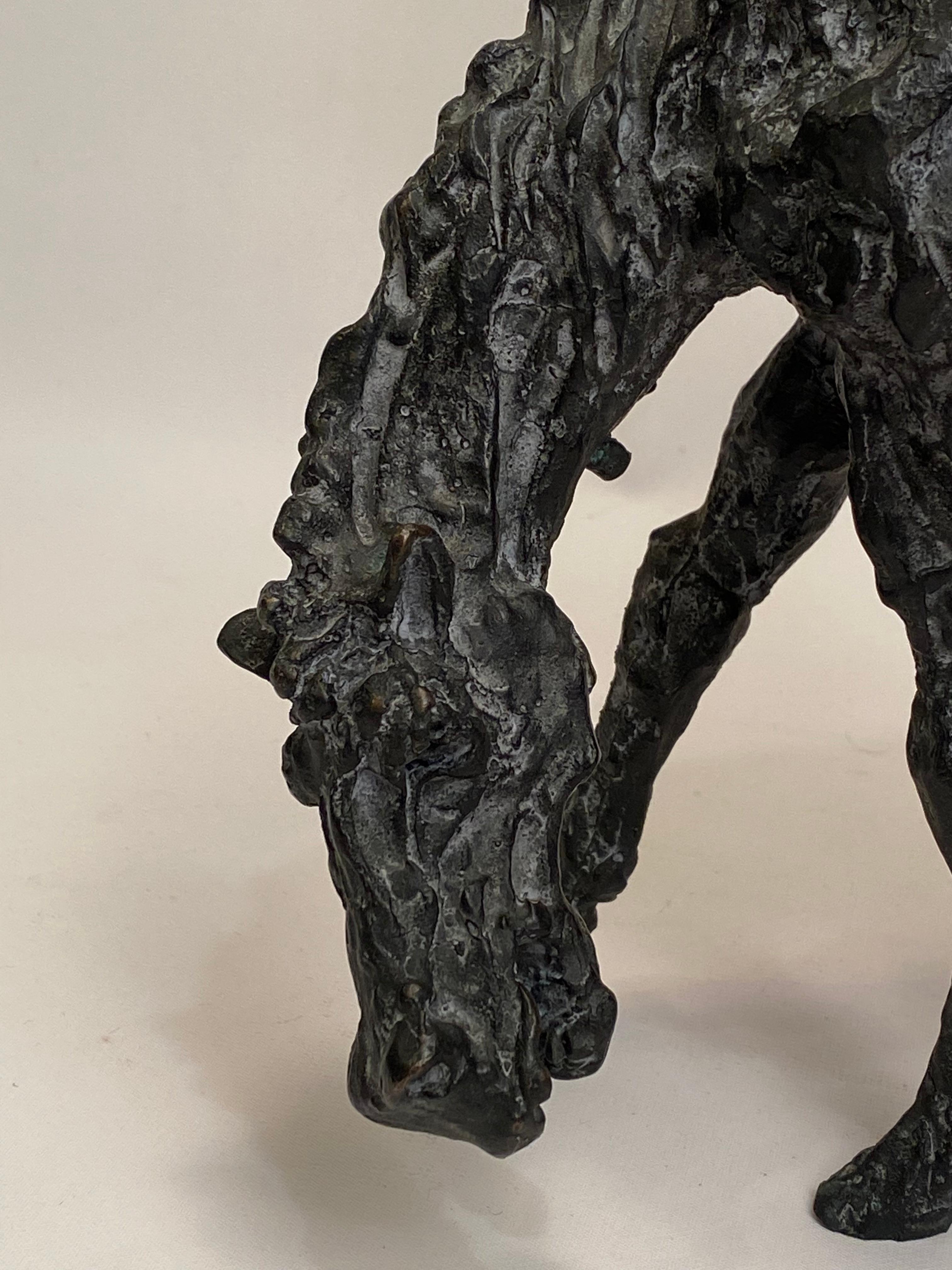 Augusto Murer 'Vinti' Bronze Sculpture, 1978 4