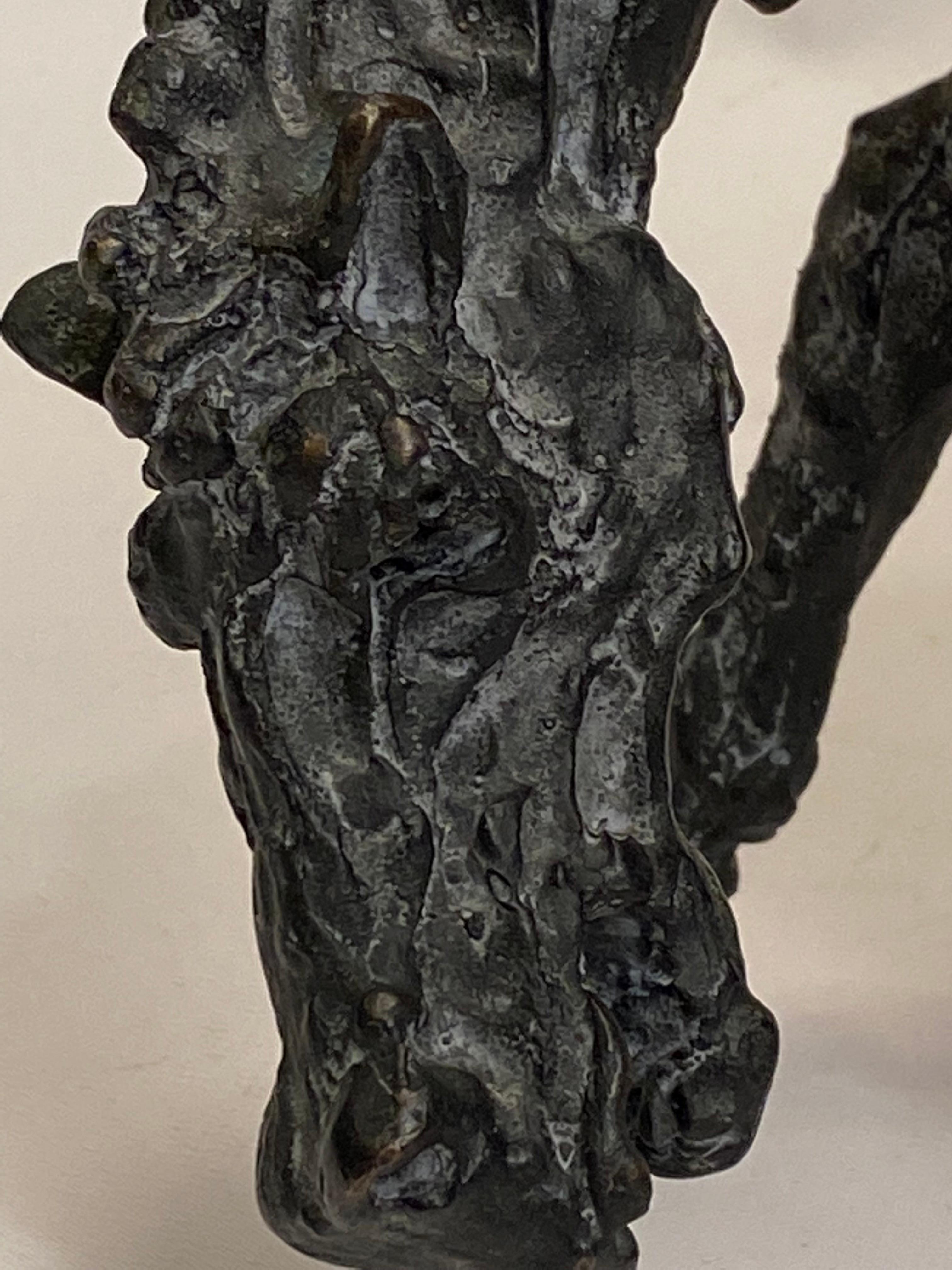 Augusto Murer 'Vinti' Bronze Sculpture, 1978 5