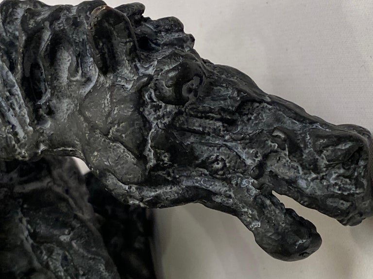 Augusto Murer 'Vinti' Bronze Sculpture, 1978 For Sale 6