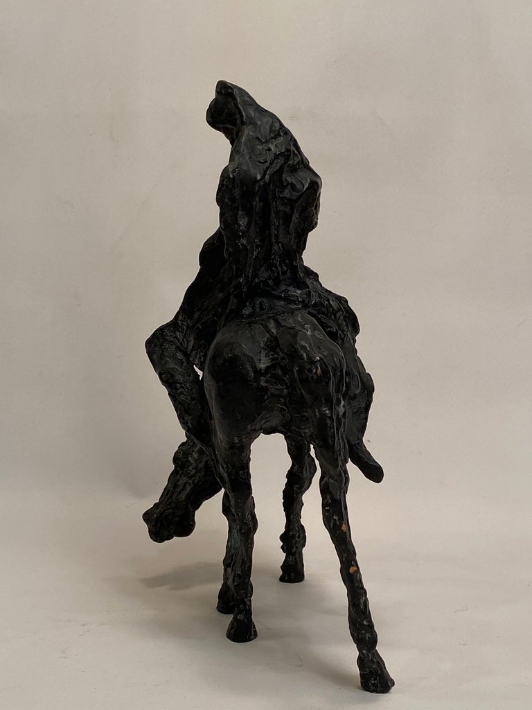 Augusto Murer 'Vinti' Bronze Sculpture, 1978 In Good Condition For Sale In Garnerville, NY