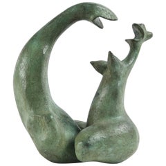 Augusto Ortega Escobedo Bronze Sculpture