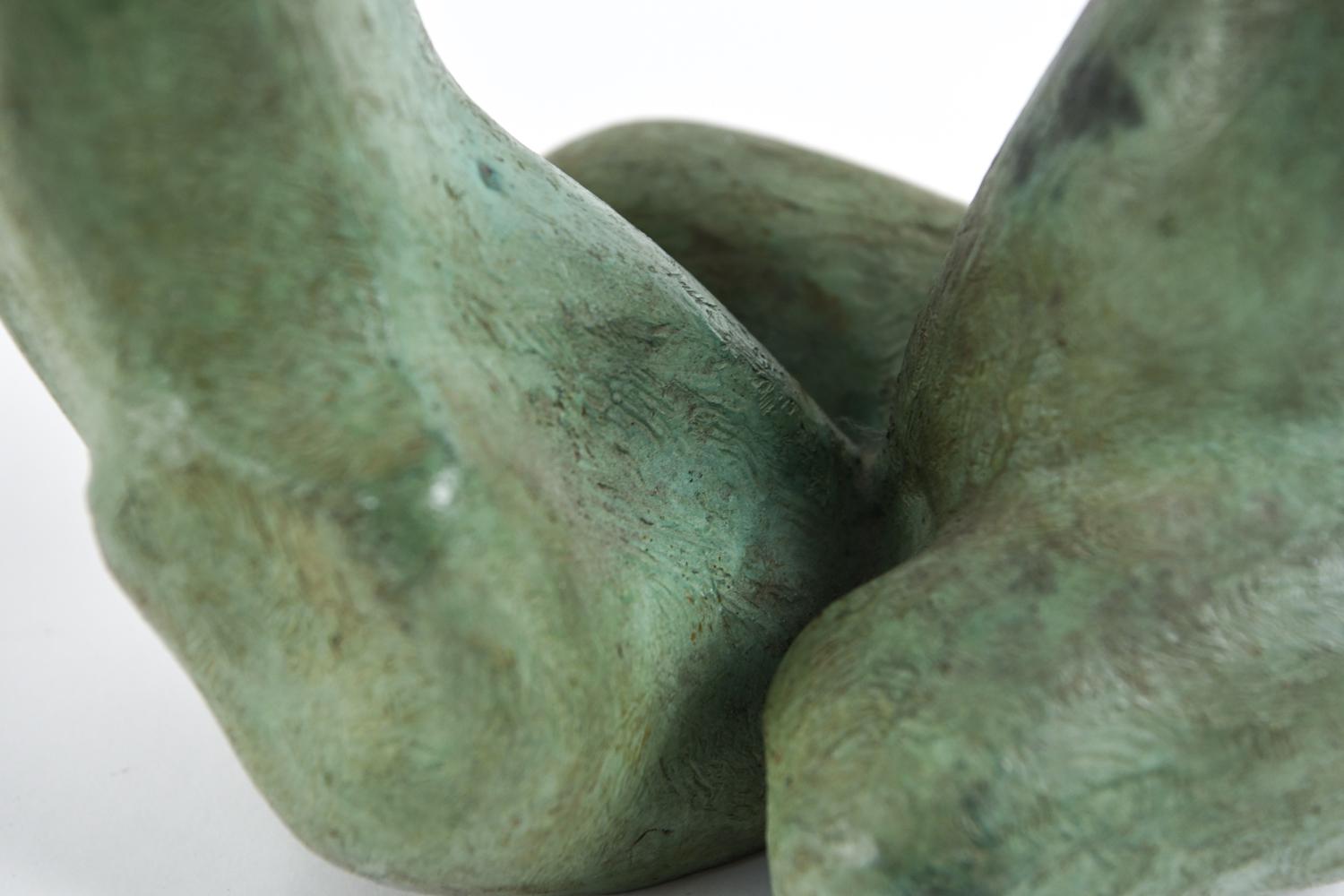Expressionist Augusto Ortega Escobedo Bronze Sculpture