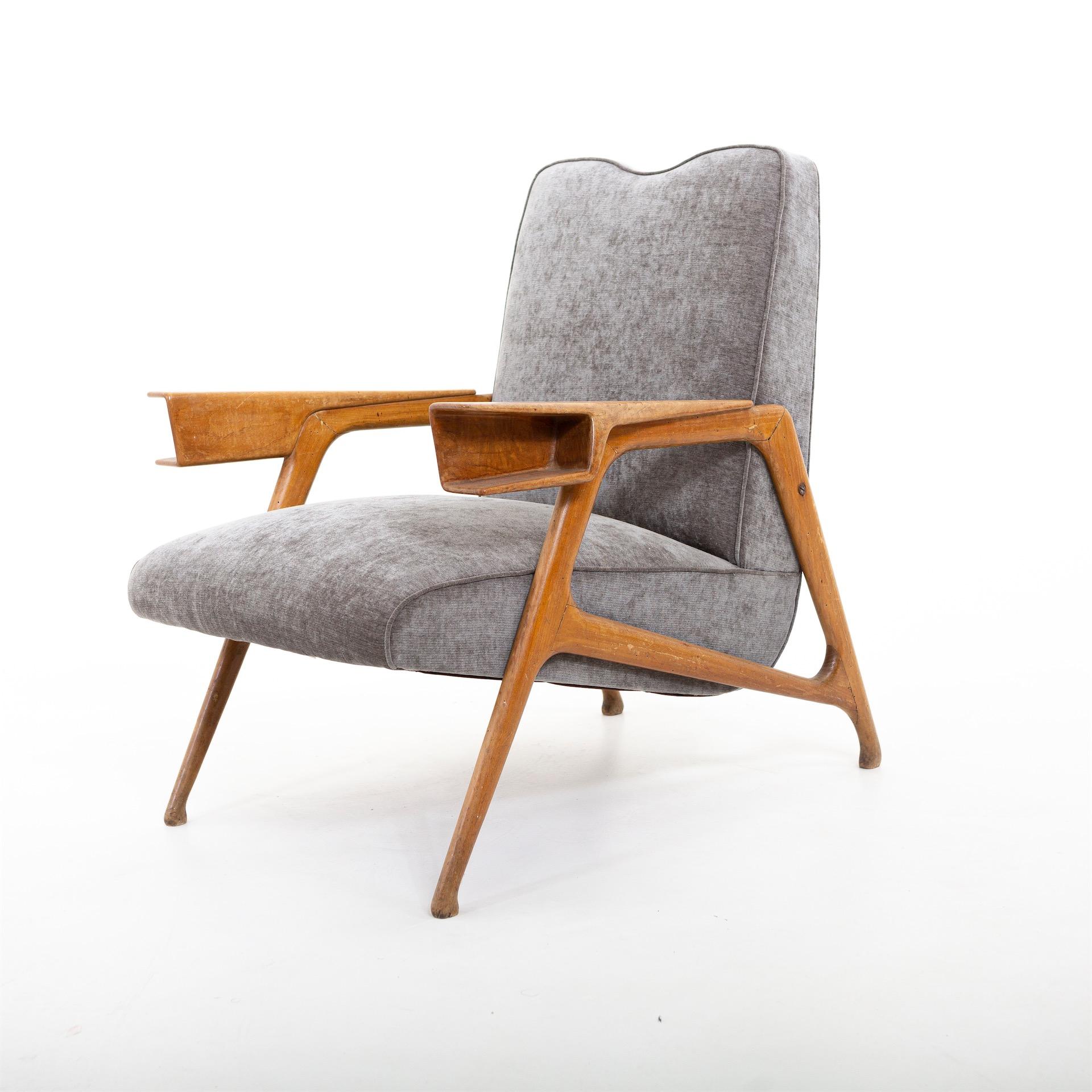 Augusto Romano Lounge Chair, Italy circa 1950 3