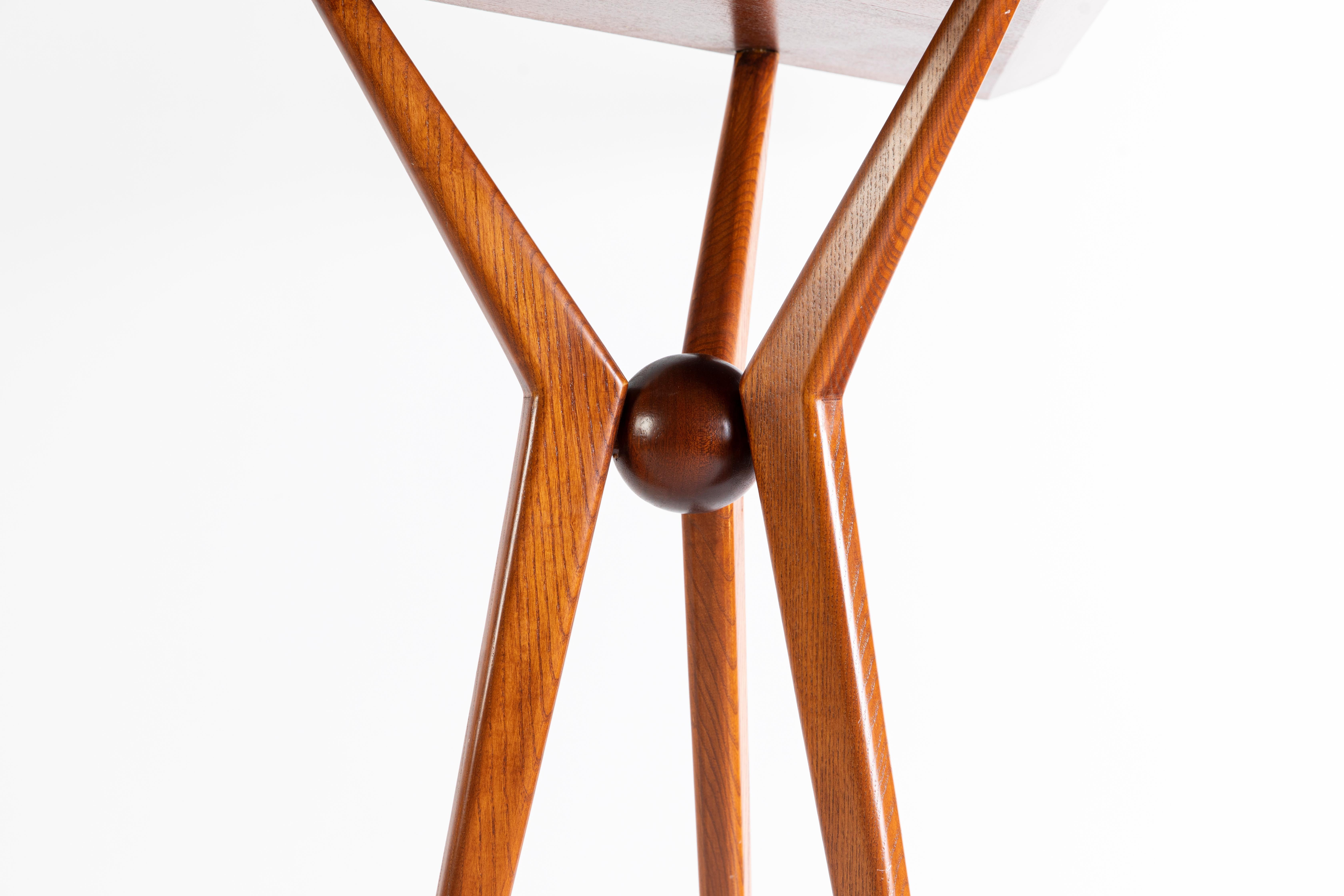 Mid-Century Modern Augusto Romano Wood Consolle, 1950 For Sale