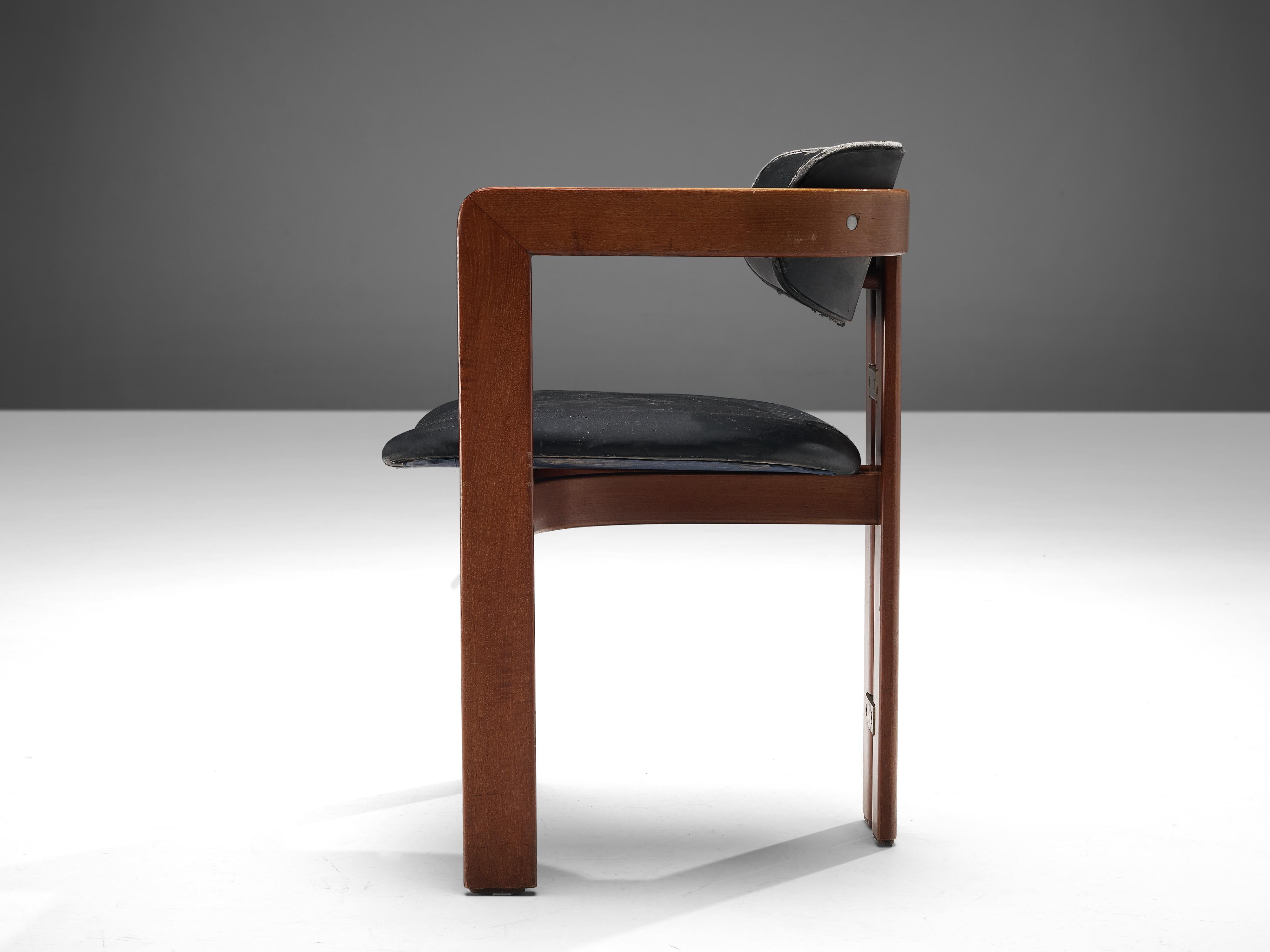 Augusto Savini for Pozzi ‘Pamplona’ Dining Chair In Good Condition In Waalwijk, NL