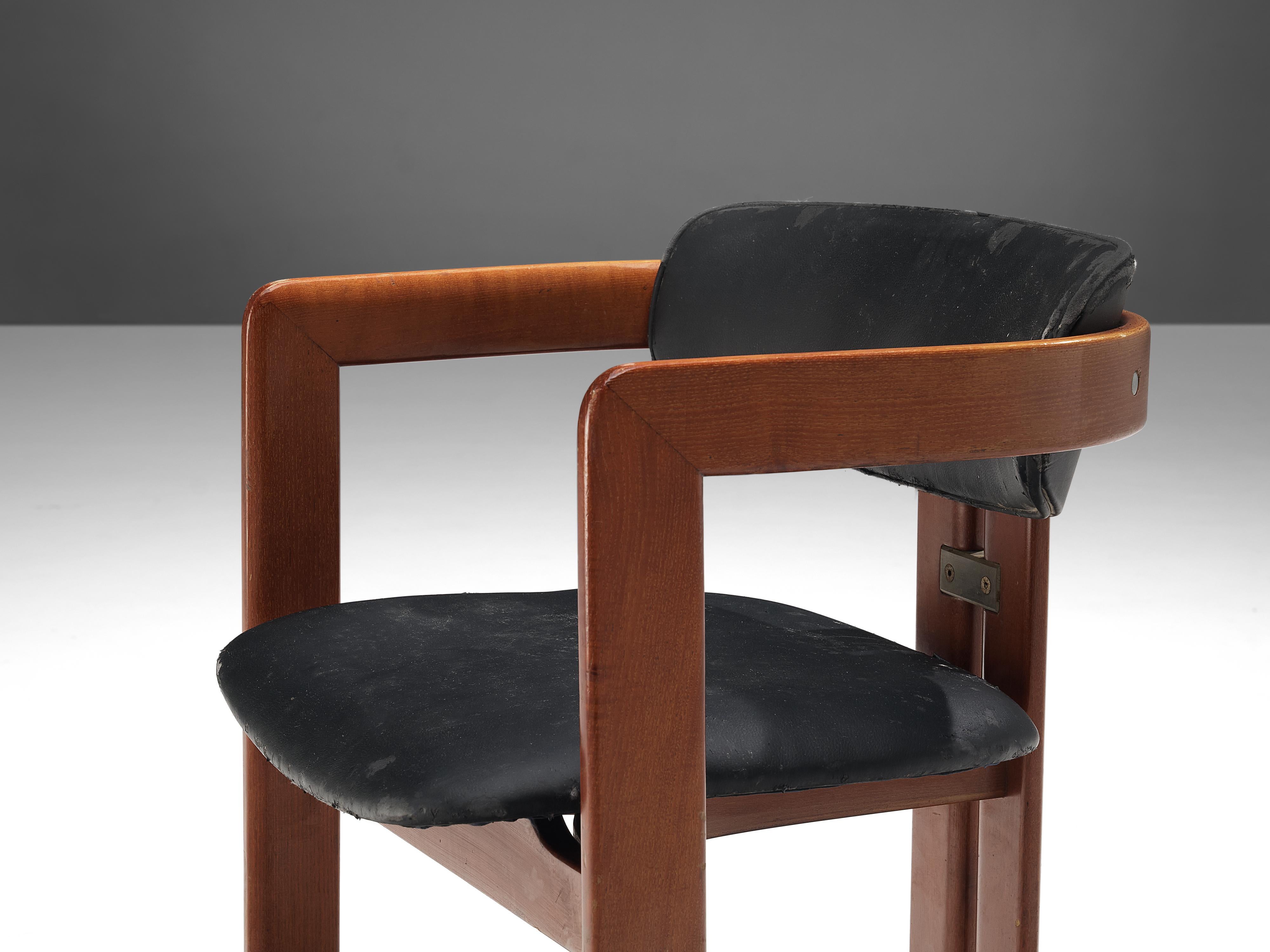 Italian Augusto Savini for Pozzi ‘Pamplona’ Dining Chairs