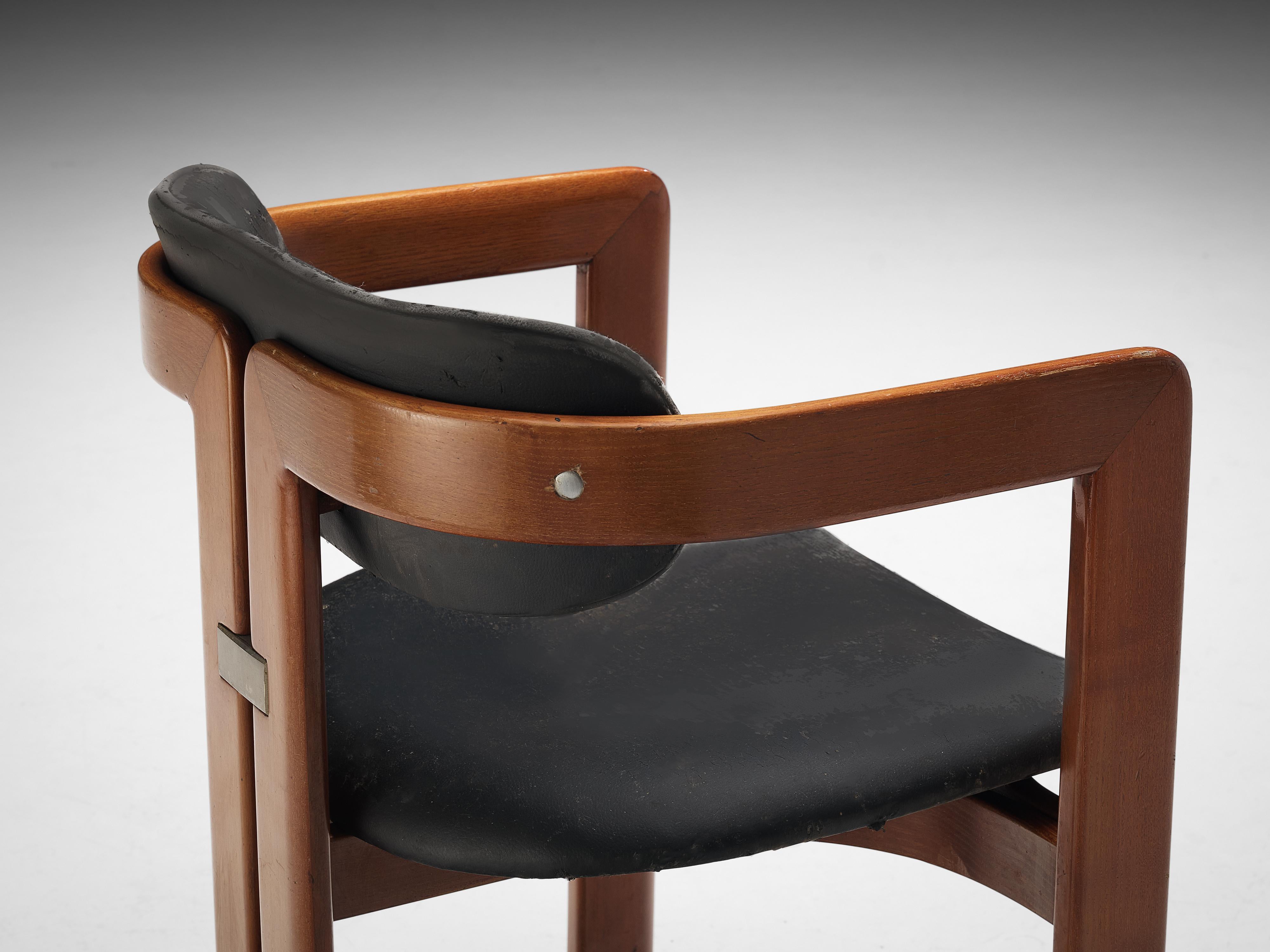 20th Century Augusto Savini for Pozzi ‘Pamplona’ Dining Chairs