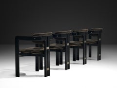 Ensemble de quatre chaises Pamplona d'Augusto Savini pour Pozzi