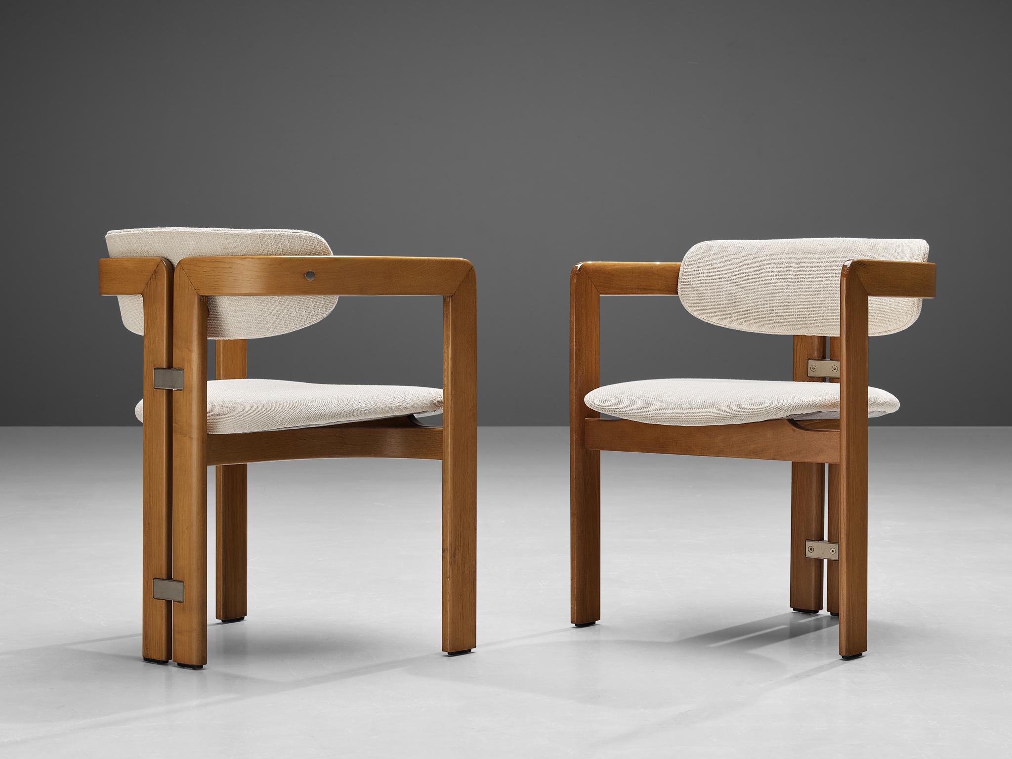 20ième siècle Augusto Savini pour Pozzi - Ensemble de quatre chaises à manger 