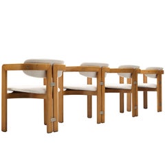 Augusto Savini for Pozzi Set of Four ‘Pamplona’ Dining Chairs