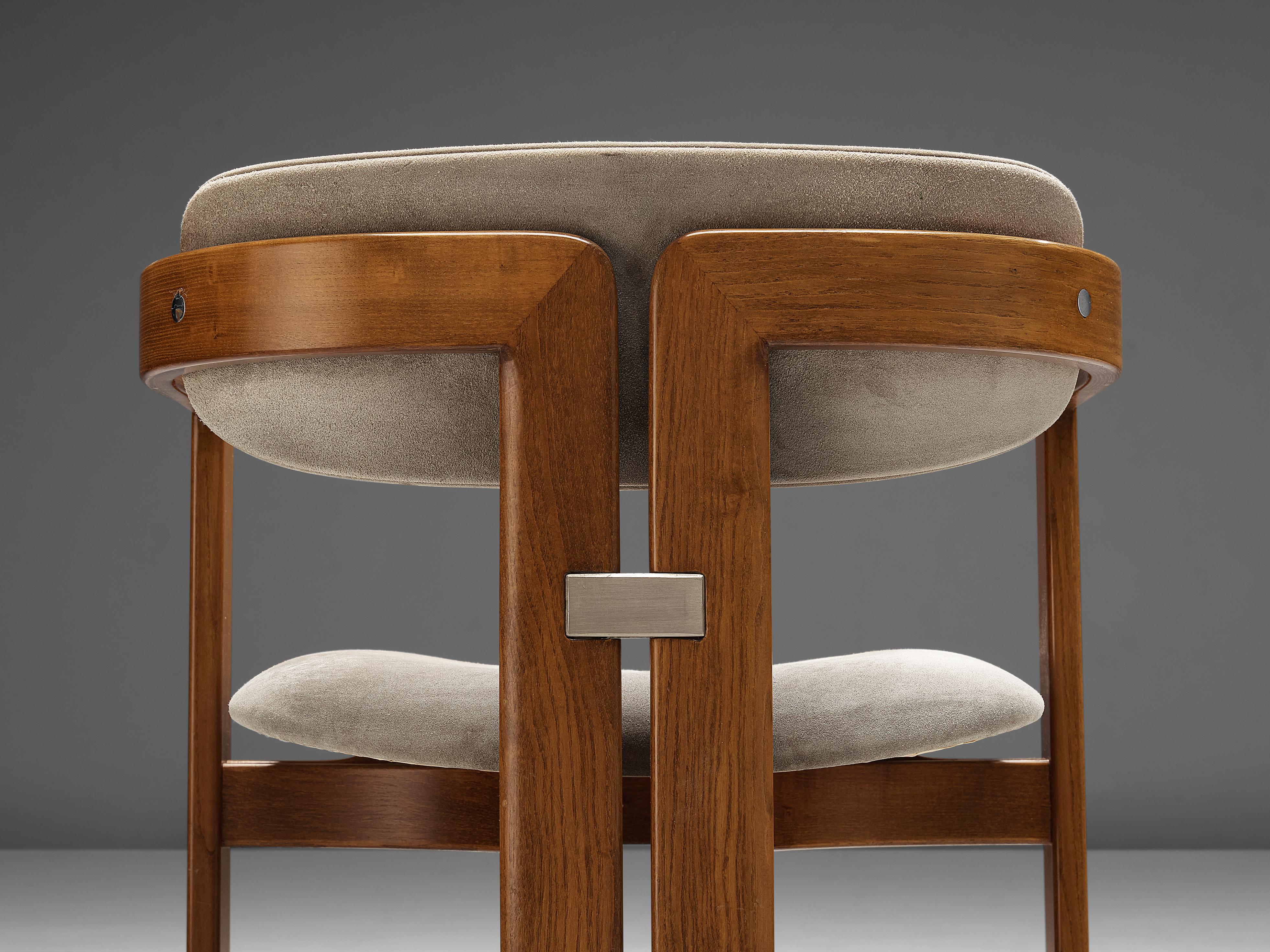 Mid-Century Modern Augusto Savini for Pozzi Set of Six ‘Pamplona’ Dining Chairs
