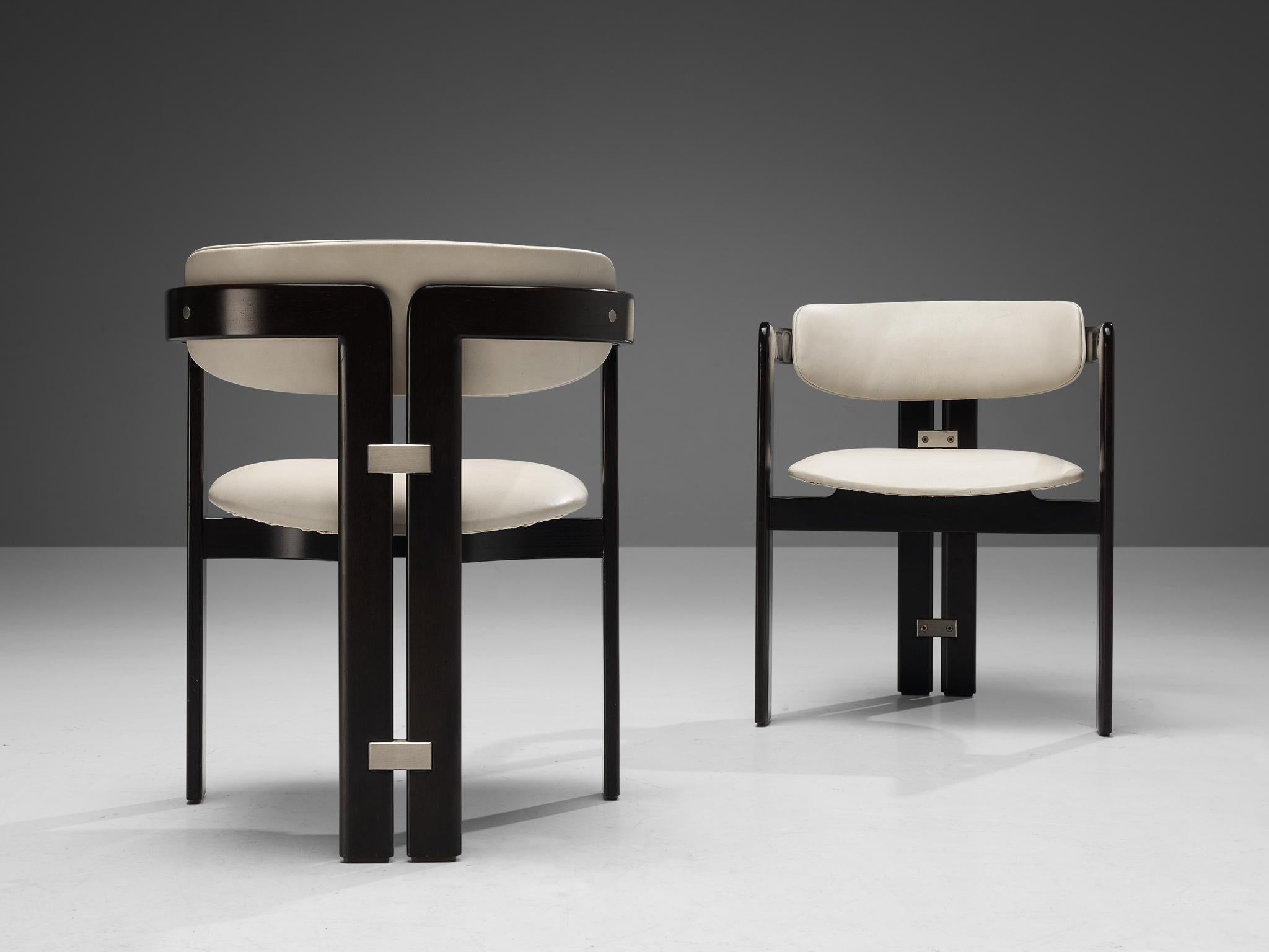 Mid-Century Modern Augusto Savini for Pozzi Set of Six 'Pamplona' Dining Chairs