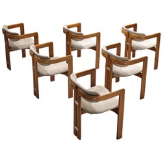 Augusto Savini for Pozzi Set of Six ‘Pamplona’ Dining Chairs
