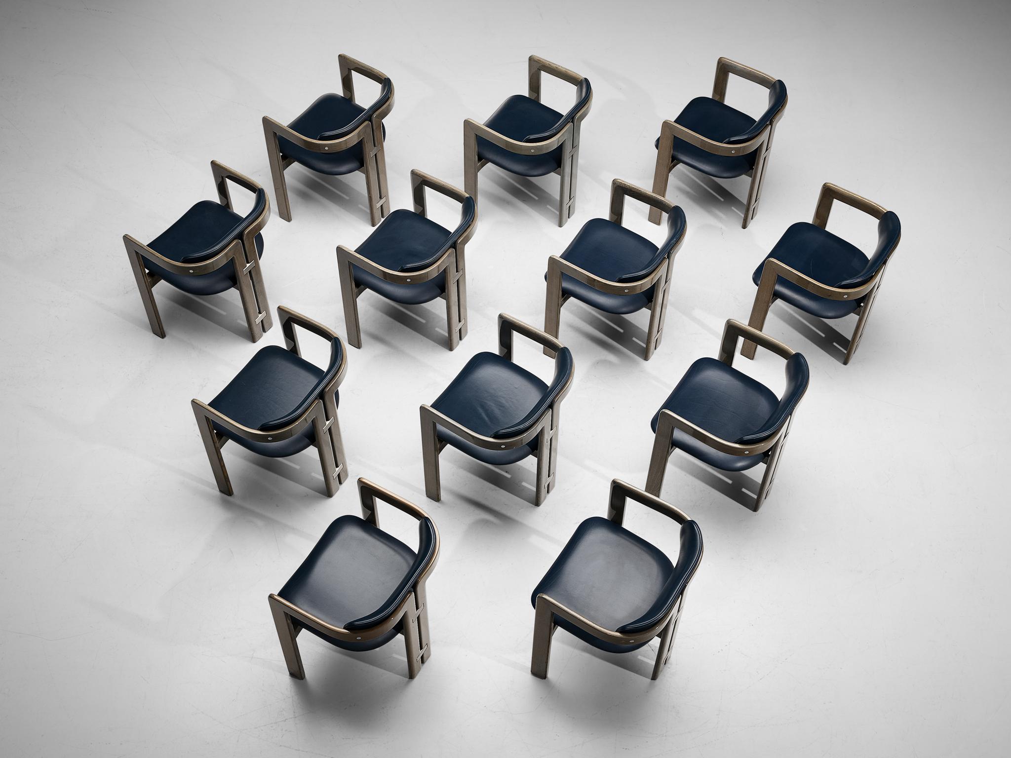 Augusto Savini for Pozzi Set of Twelve 'Pamplona' Dining Chairs 5