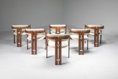 Augusto Savini 'Pamplona' Armchairs, Set of Six