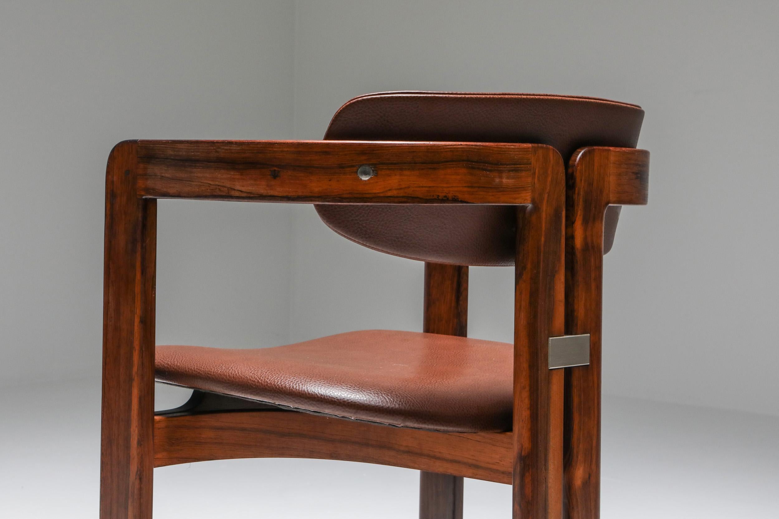 Aluminum Augusto Savini 'Pamplona' Chair