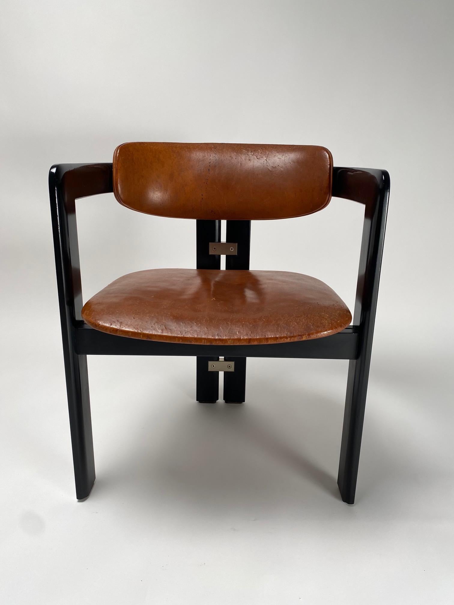 Augusto Savini Pamplona-Stühle, 6er-Set Pozzi, Italien, 1965 im Angebot 2