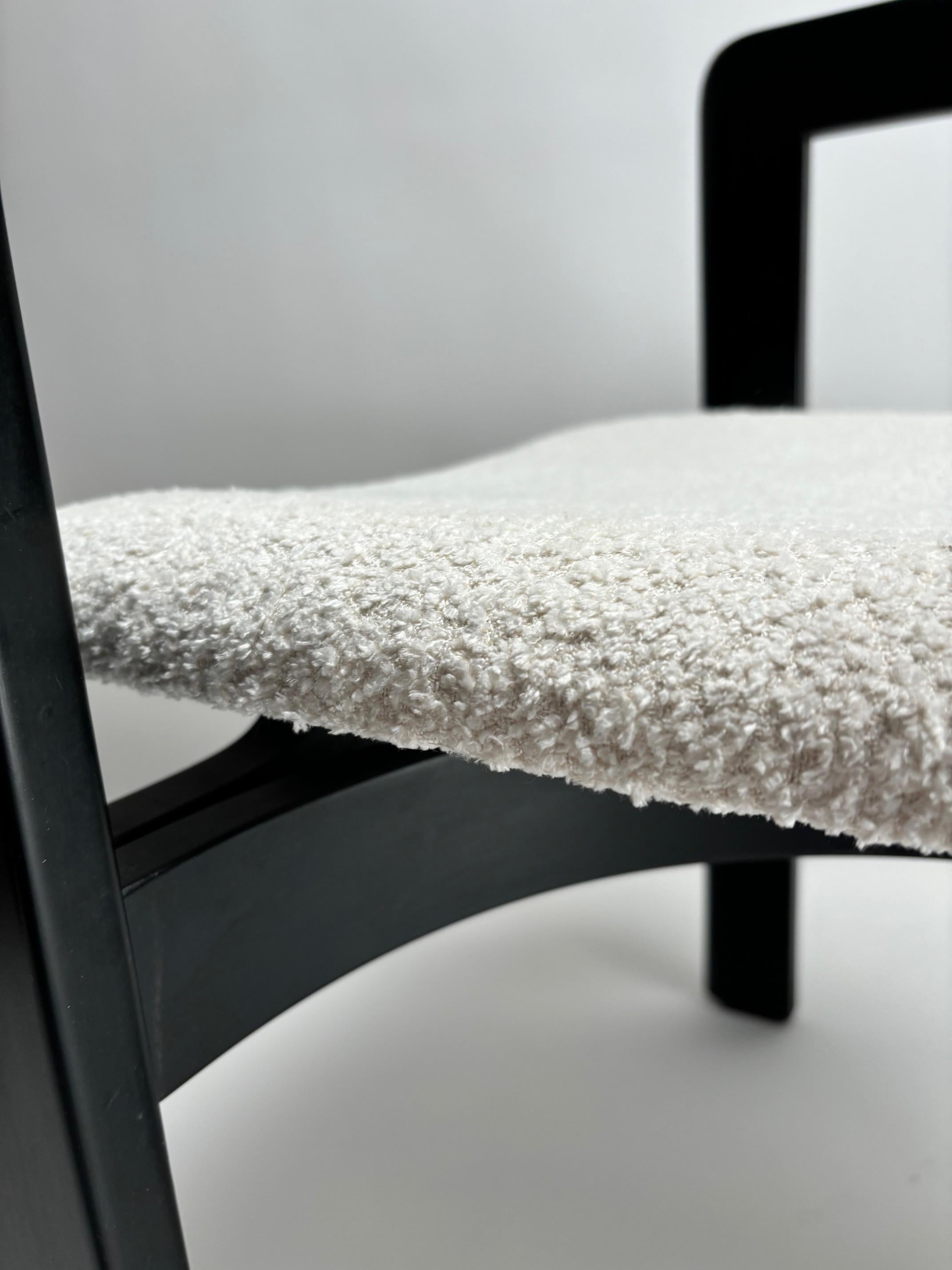 Augusto Savini Chaises Pamplona Ensemble de 7 Pozzi Italie, 1965 en vente 3
