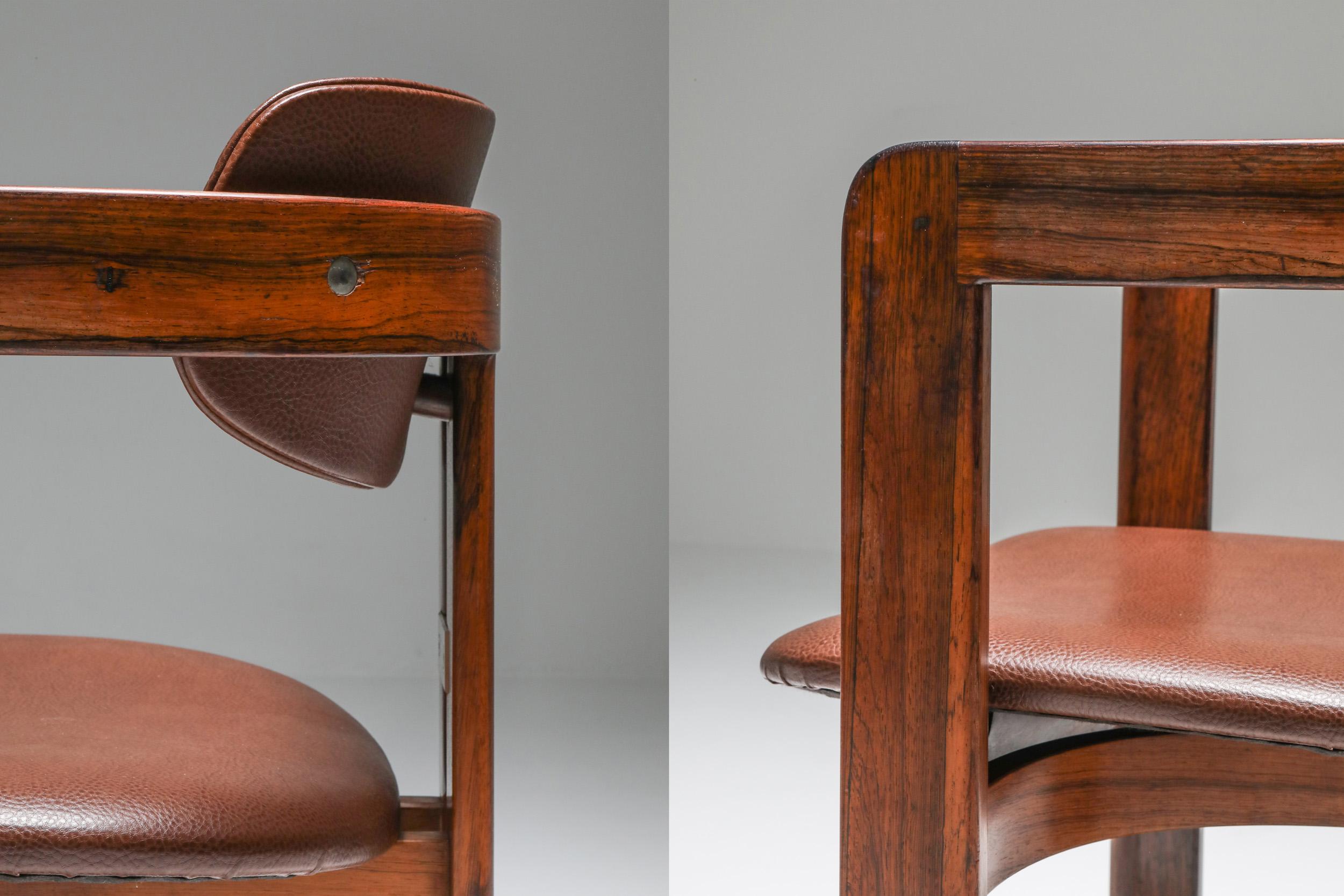 Augusto Savini 'Pamplona' Chairs, Set of Six 4