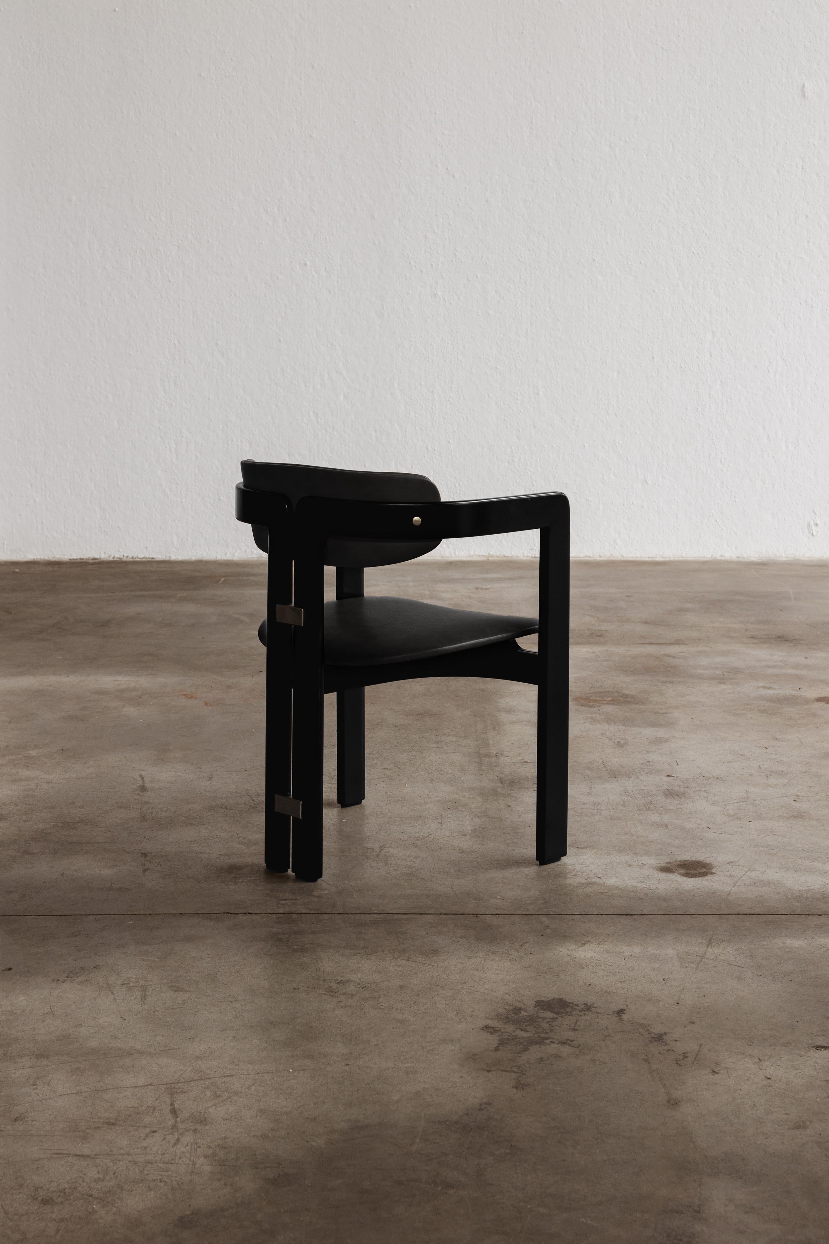Italian Augusto Savini “Pamplona” Dining Chair for Pozzi, 1965 For Sale