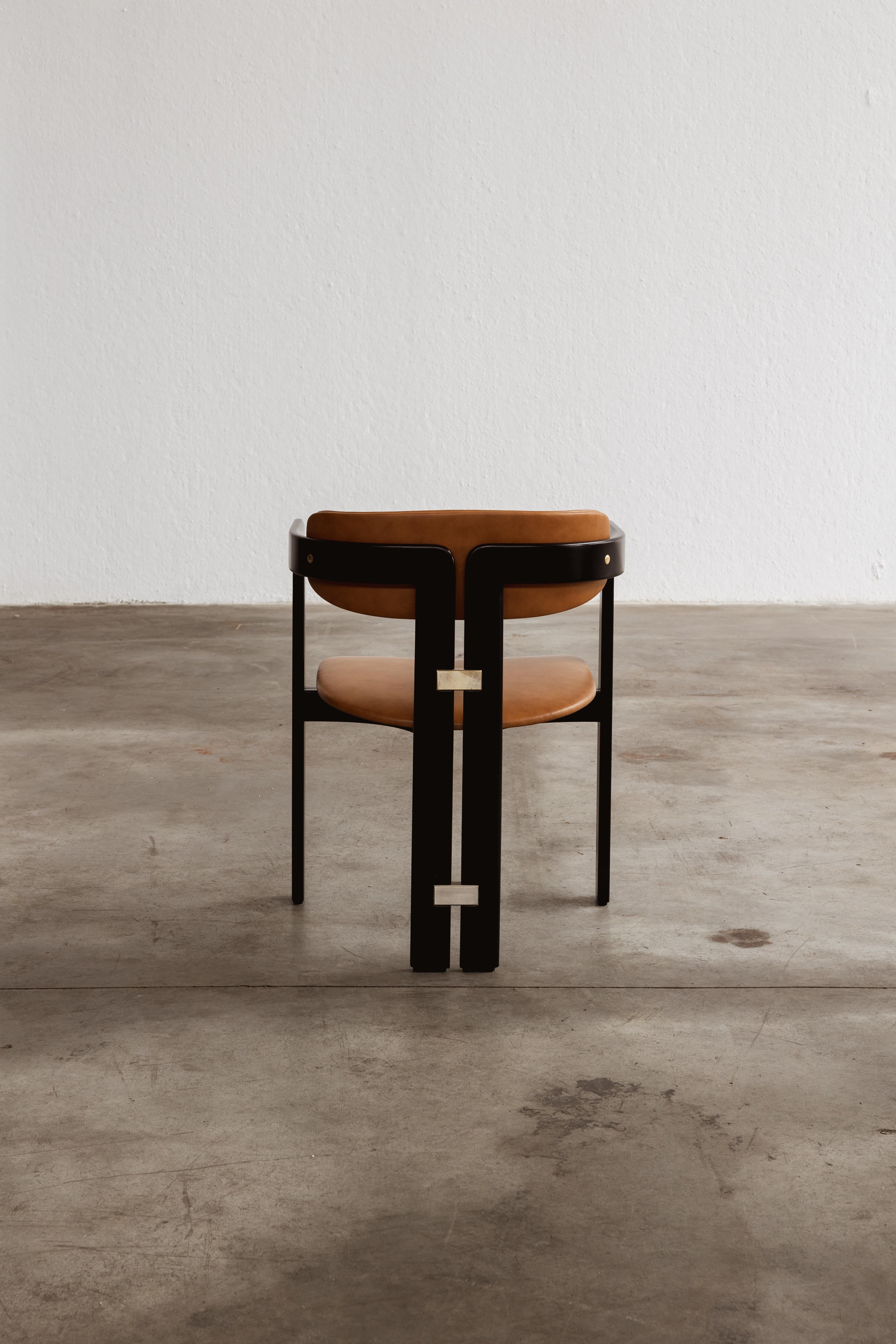Augusto Savini “Pamplona” Dining Chair for Pozzi, 1965 For Sale 4