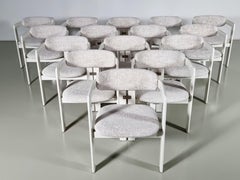 Augusto Savini 'Pamplona' Dining Chairs for Pozzi, 1970s