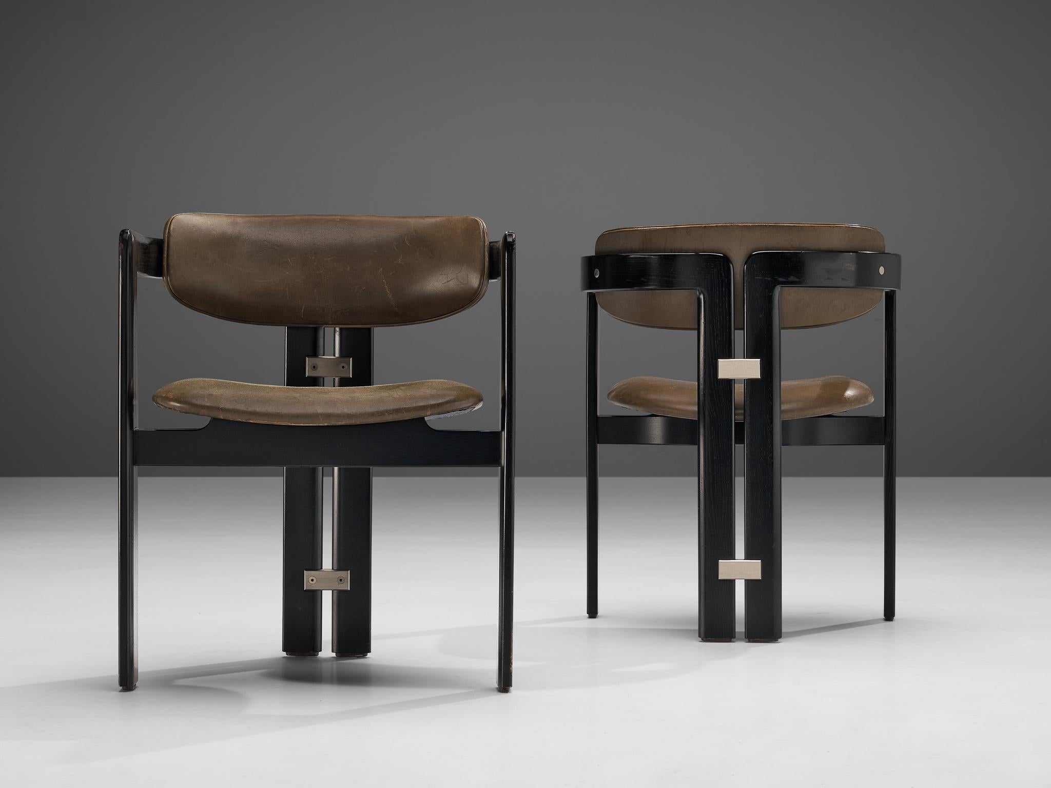 Italian Augusto Savini 'Pamplona' Dining Chairs