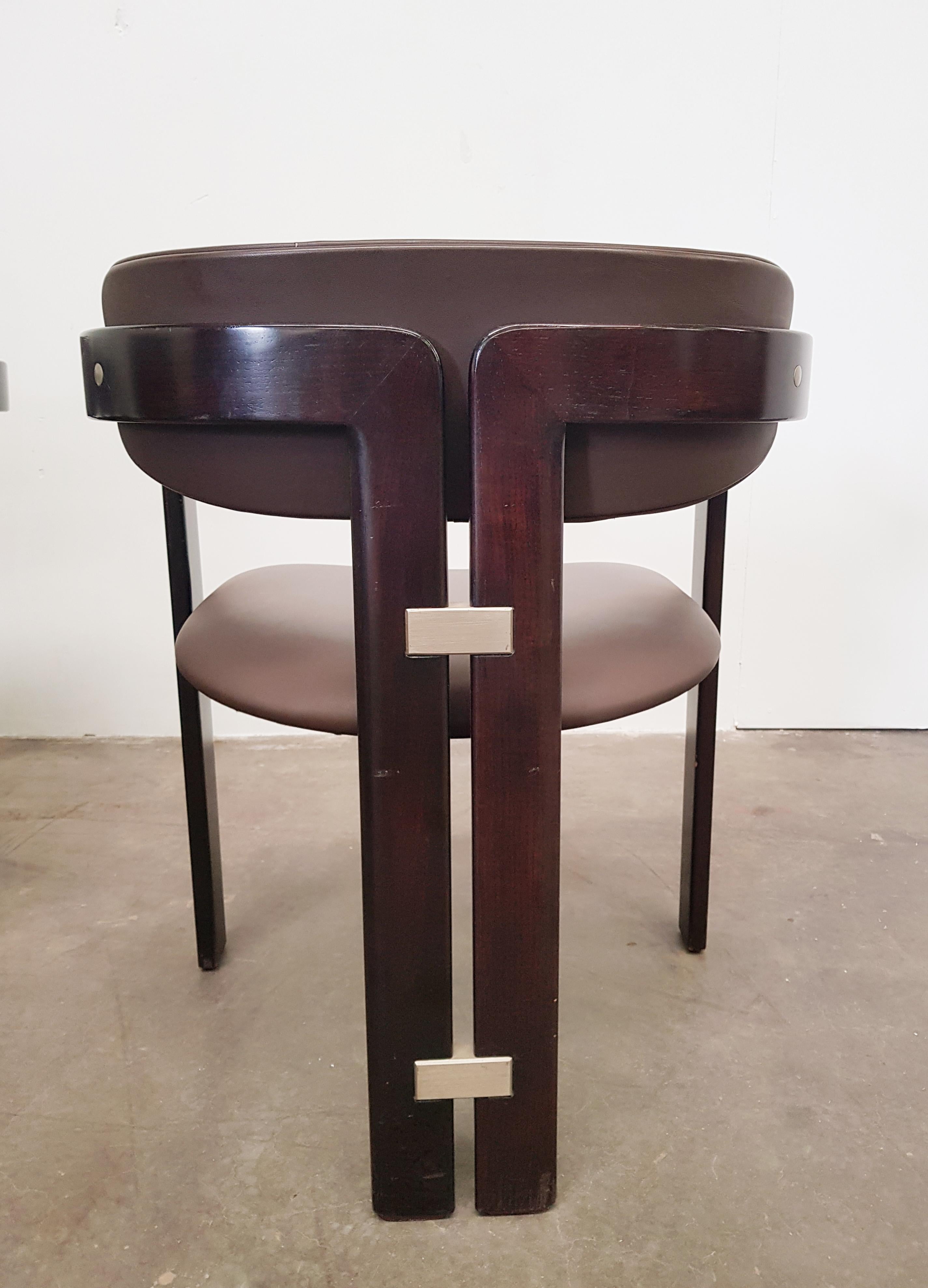 Augusto Savini Pamplona Dining Room Chair, Pozzi, Italy, 1965 In Good Condition In Antwerp, BE