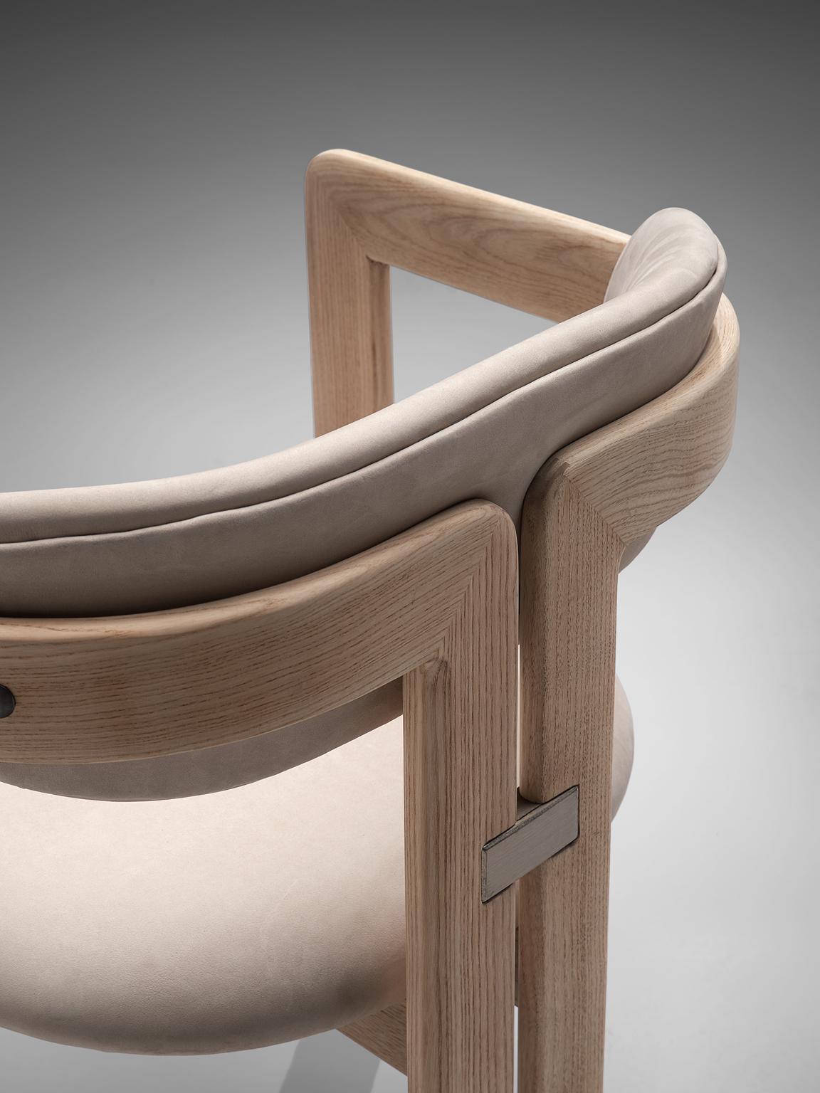 Mid-20th Century Augusto Savini Set of Eight Customized 'Pamplona' Chairs