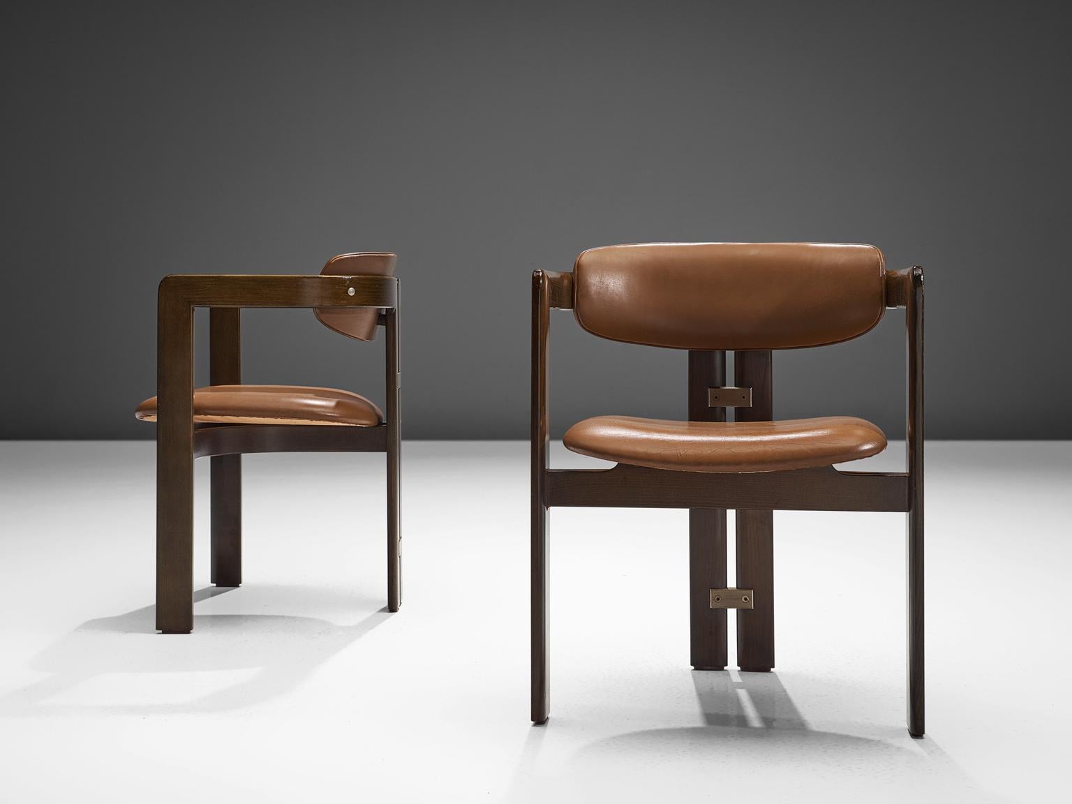 Augusto Savini Set of Eight 'Pamplona' Chairs In Good Condition In Waalwijk, NL