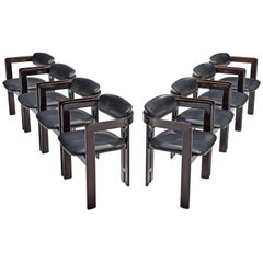 Augusto Savini Set of Eight 'Pamplona' Chairs