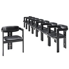 Augusto Savini Set of Eight 'Pamplona' Chairs