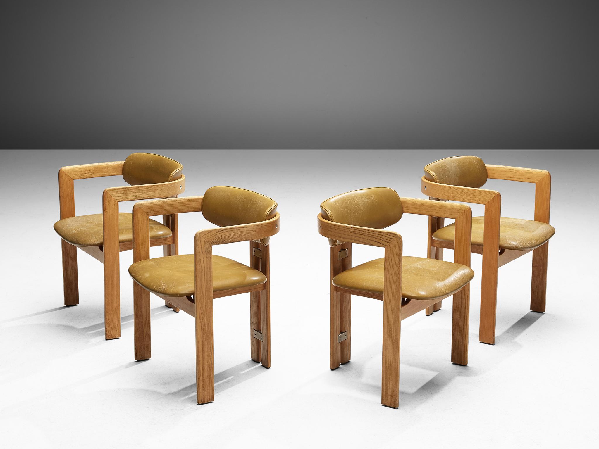 Italian Augusto Savini Set of Four 'Pamplona' Chairs