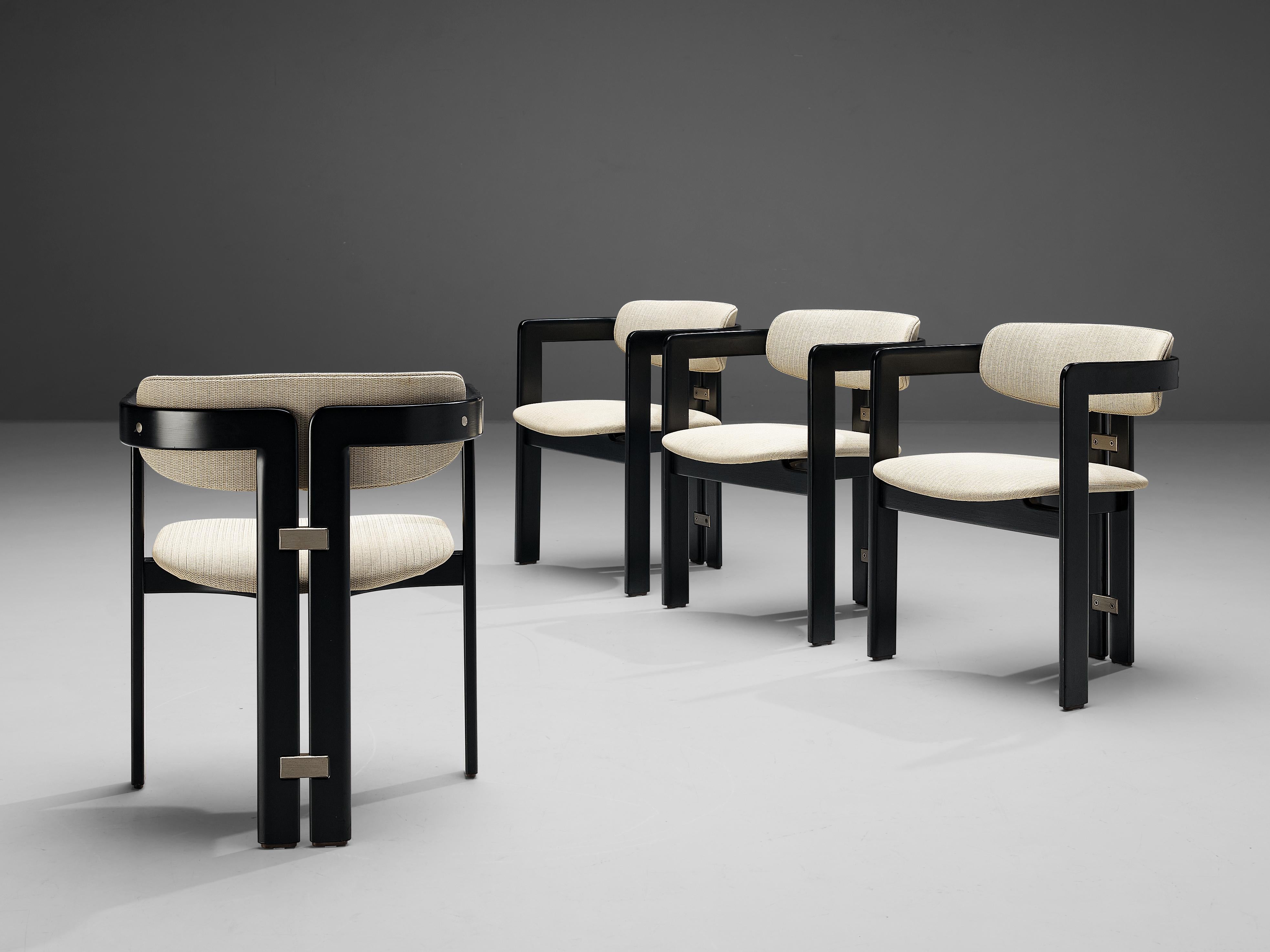 Italian Augusto Savini Set of Four 'Pamplona' Dining Chairs