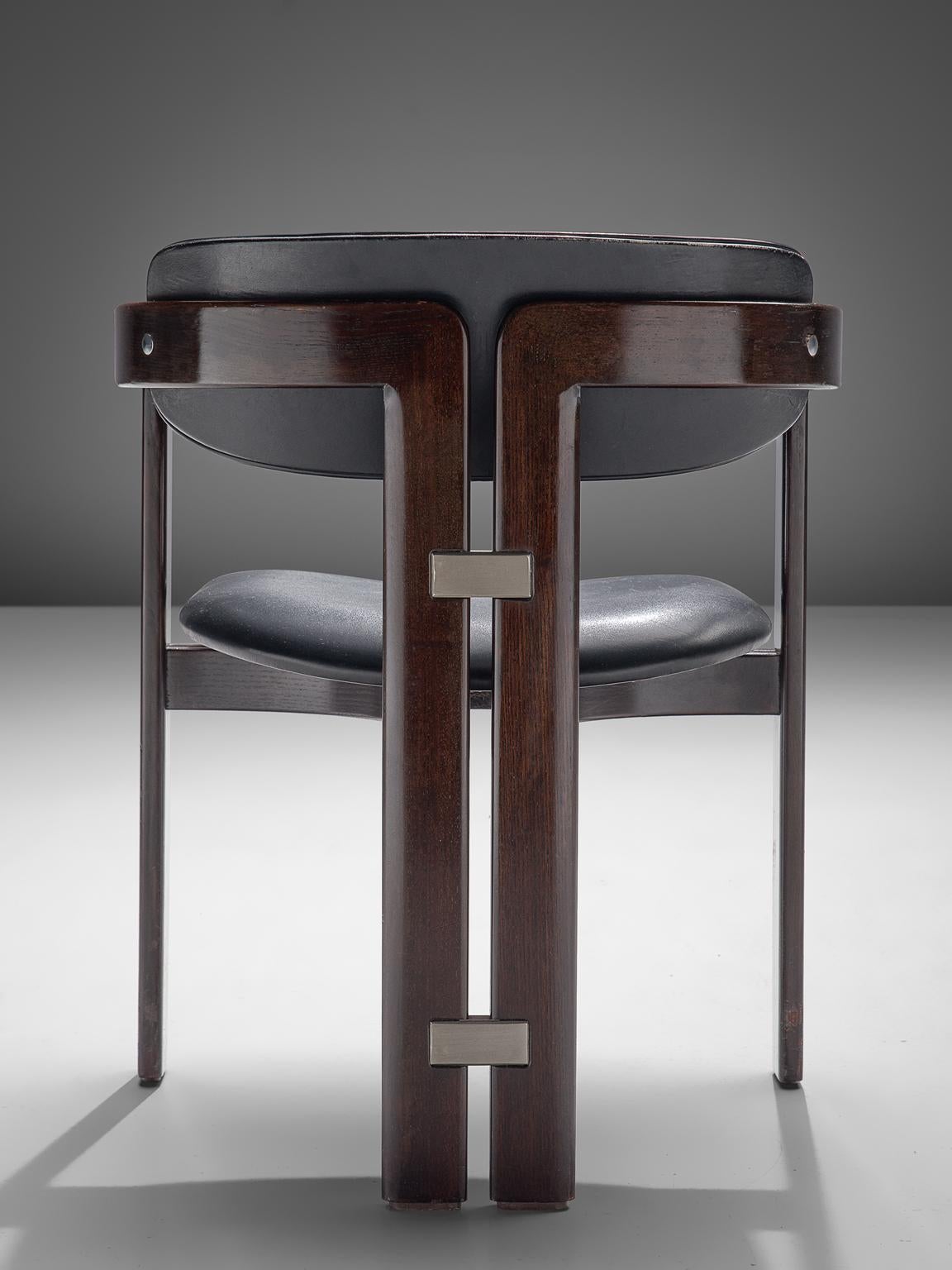 Mid-Century Modern Augusto Savini Set of Six 'Pamplona' Chairs