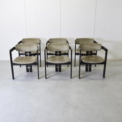Augusto Savini set sei sedie Pamplona anni '60