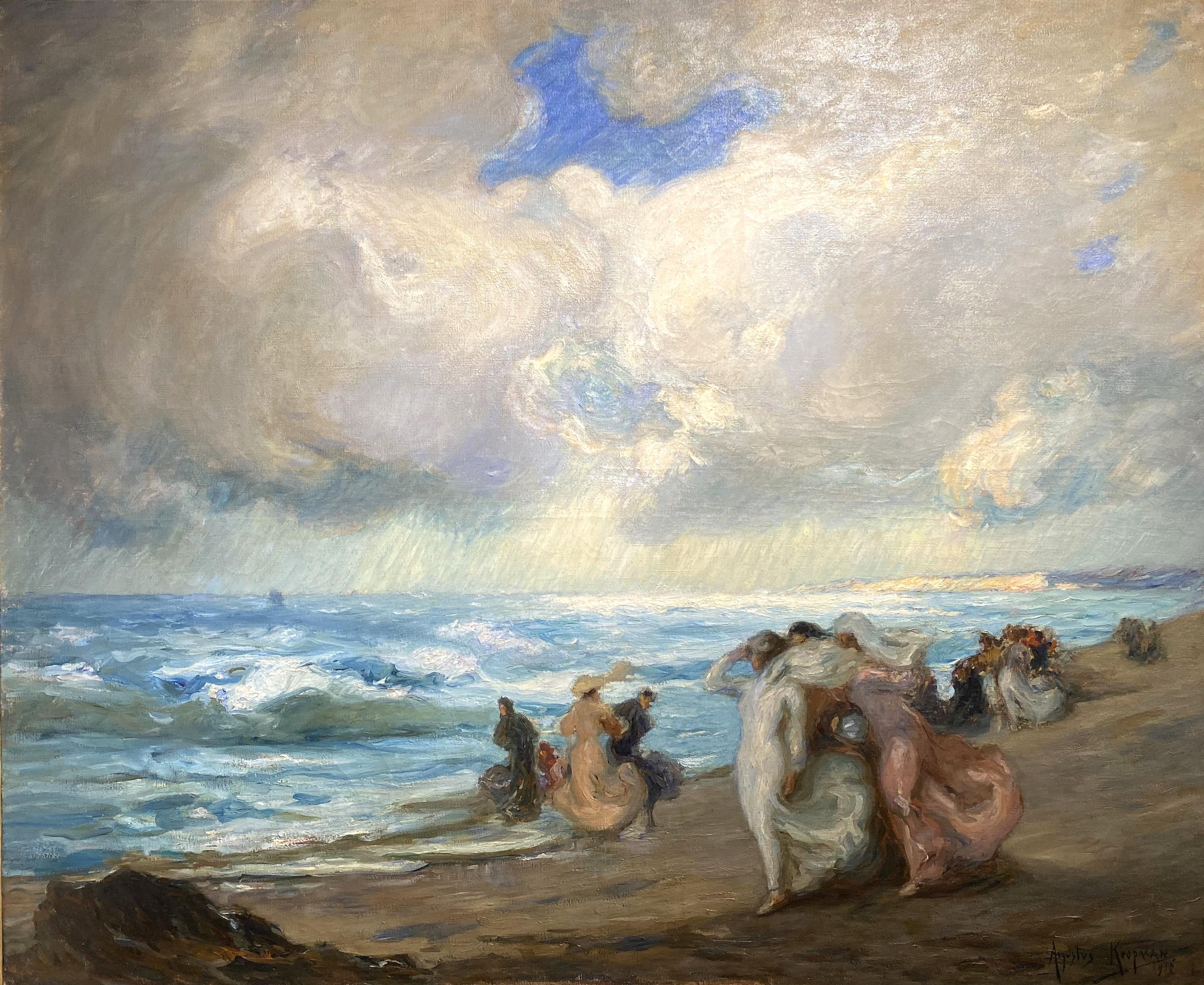 Pintura monumental -- Después de la tormenta - Painting de Augustus B. Koopman