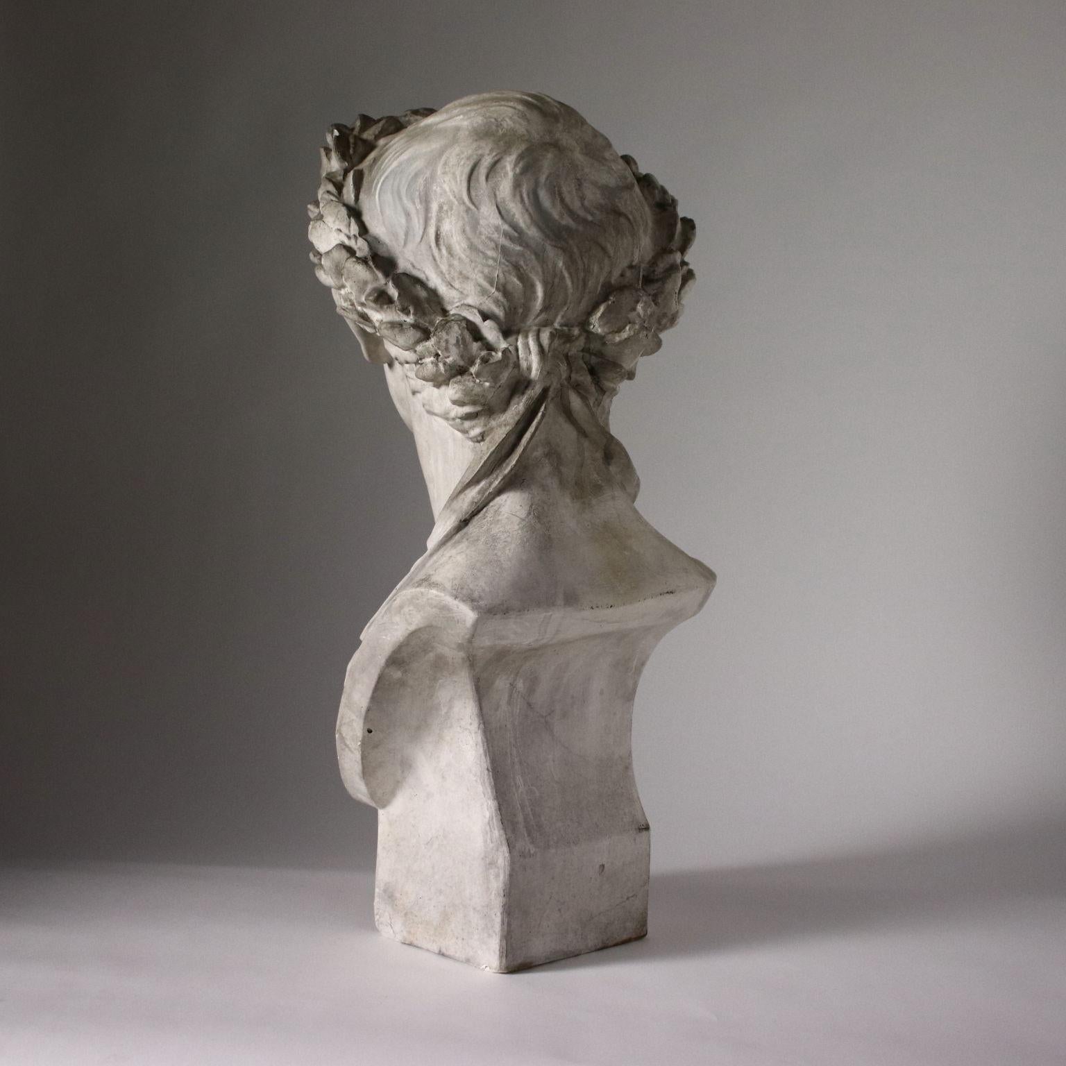 20th Century Augustus Bevilacqua, Copy from, Bust, XXth Century
