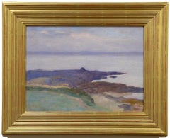 Concarneau, French Impressionist, Coastline, Landscape, Sea, Sky