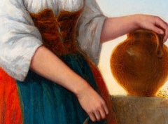 At the Well, Augustus Jules Bouvier, late 19th century