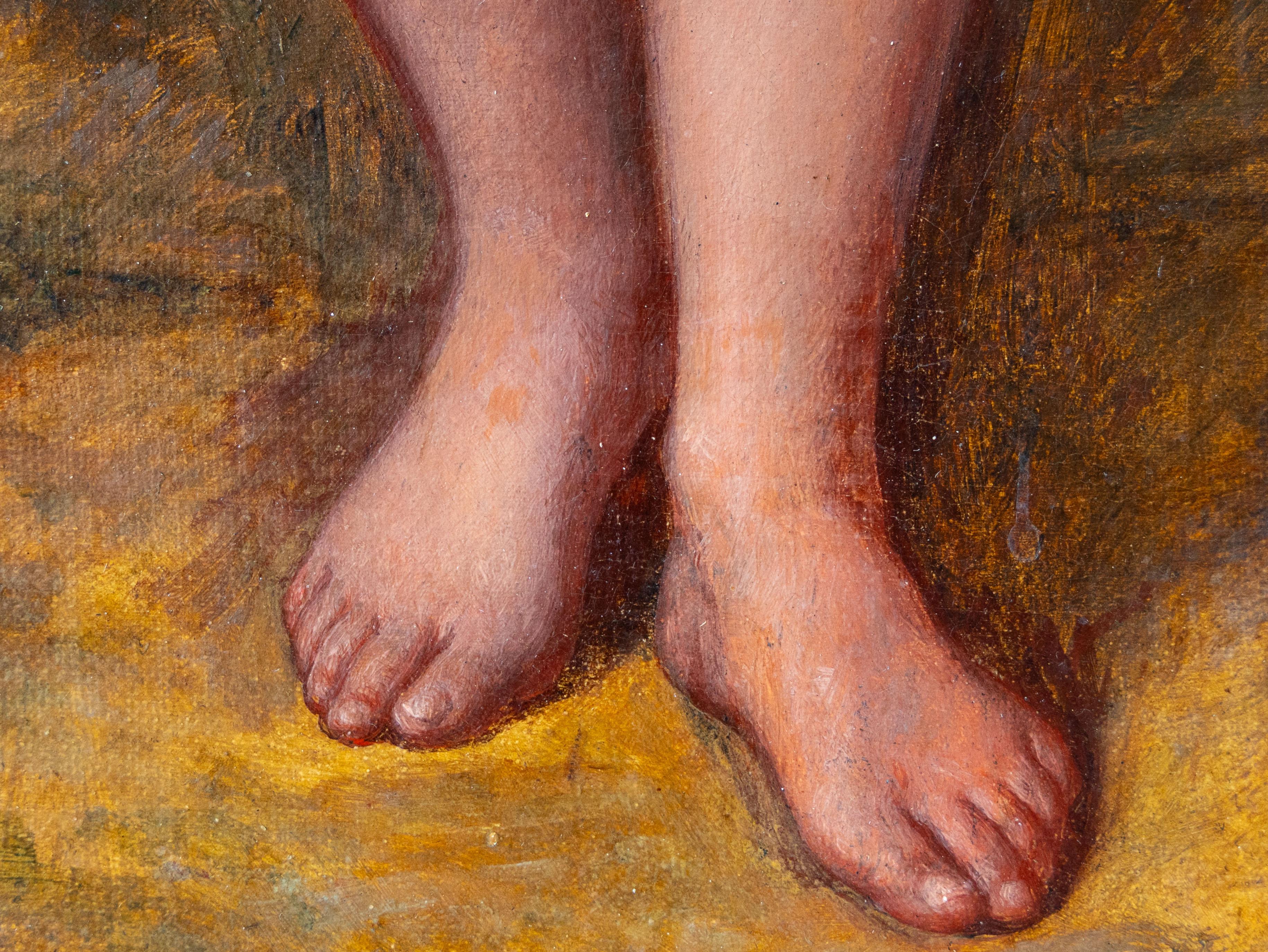 Au puits, Augustus Jules Bouvier, fin du XIXe siècle en vente 5