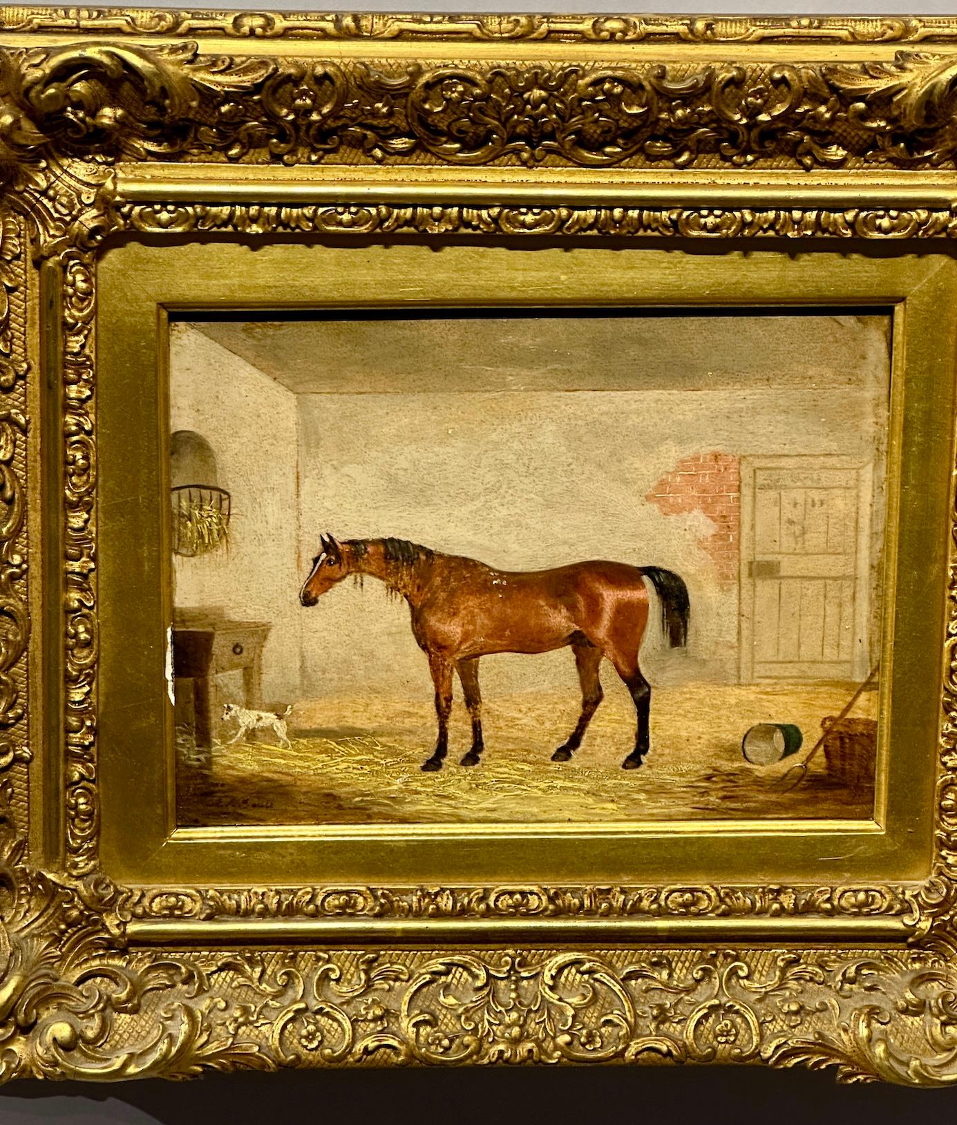 Set of Six 19th century English Fox hunting scenes in landscapes 6