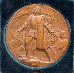 Used World's Columbian Exposition Commemorative Presentation Medal