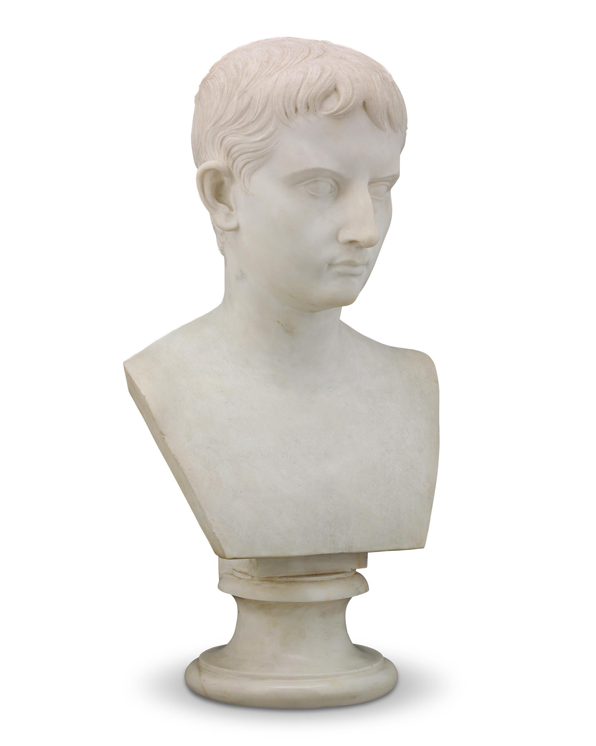 Young Emperor Augustus By Augustus Saint-Gaudens 1