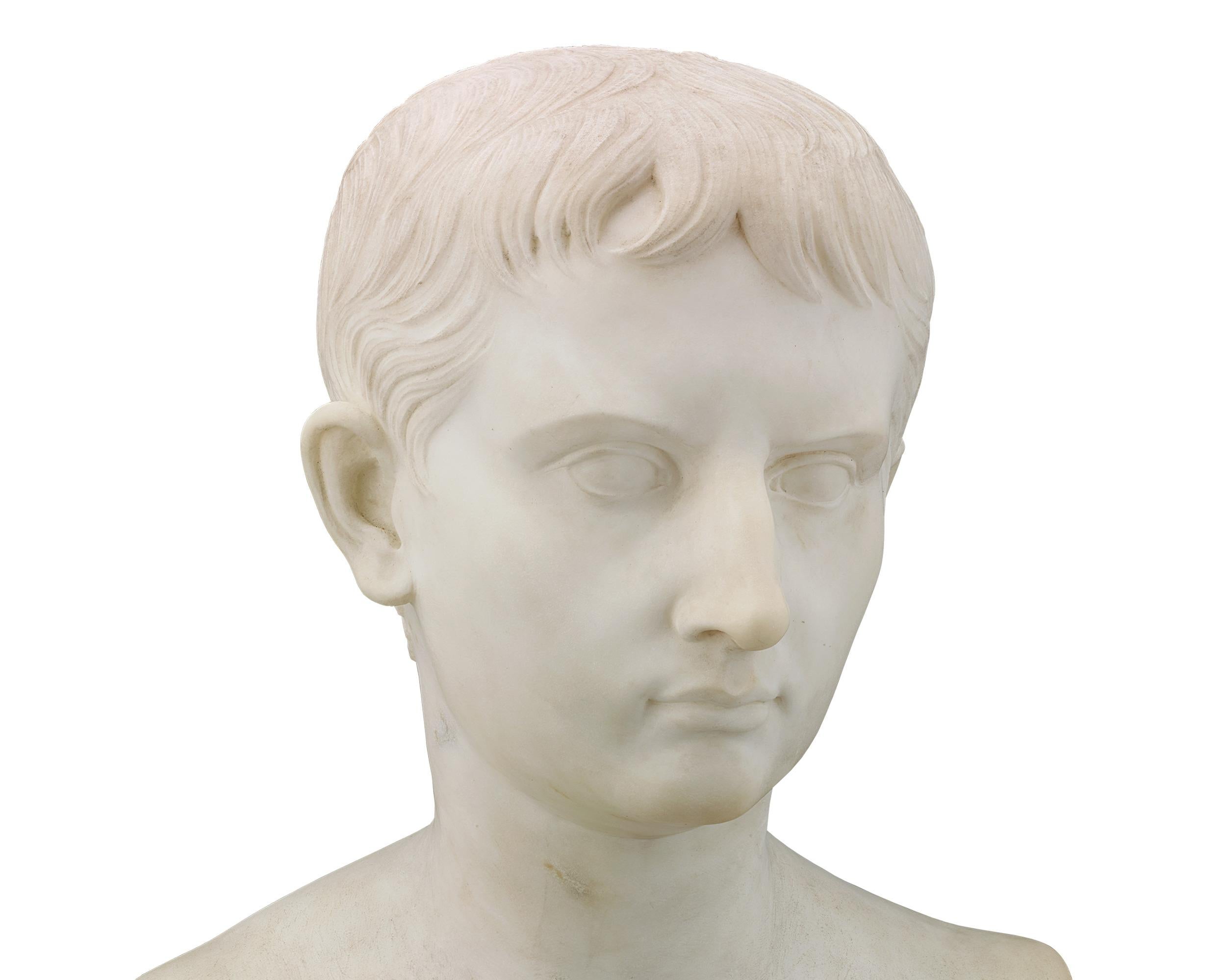 Joven emperador Augusto por Augustus Saint-Gaudens en venta 3