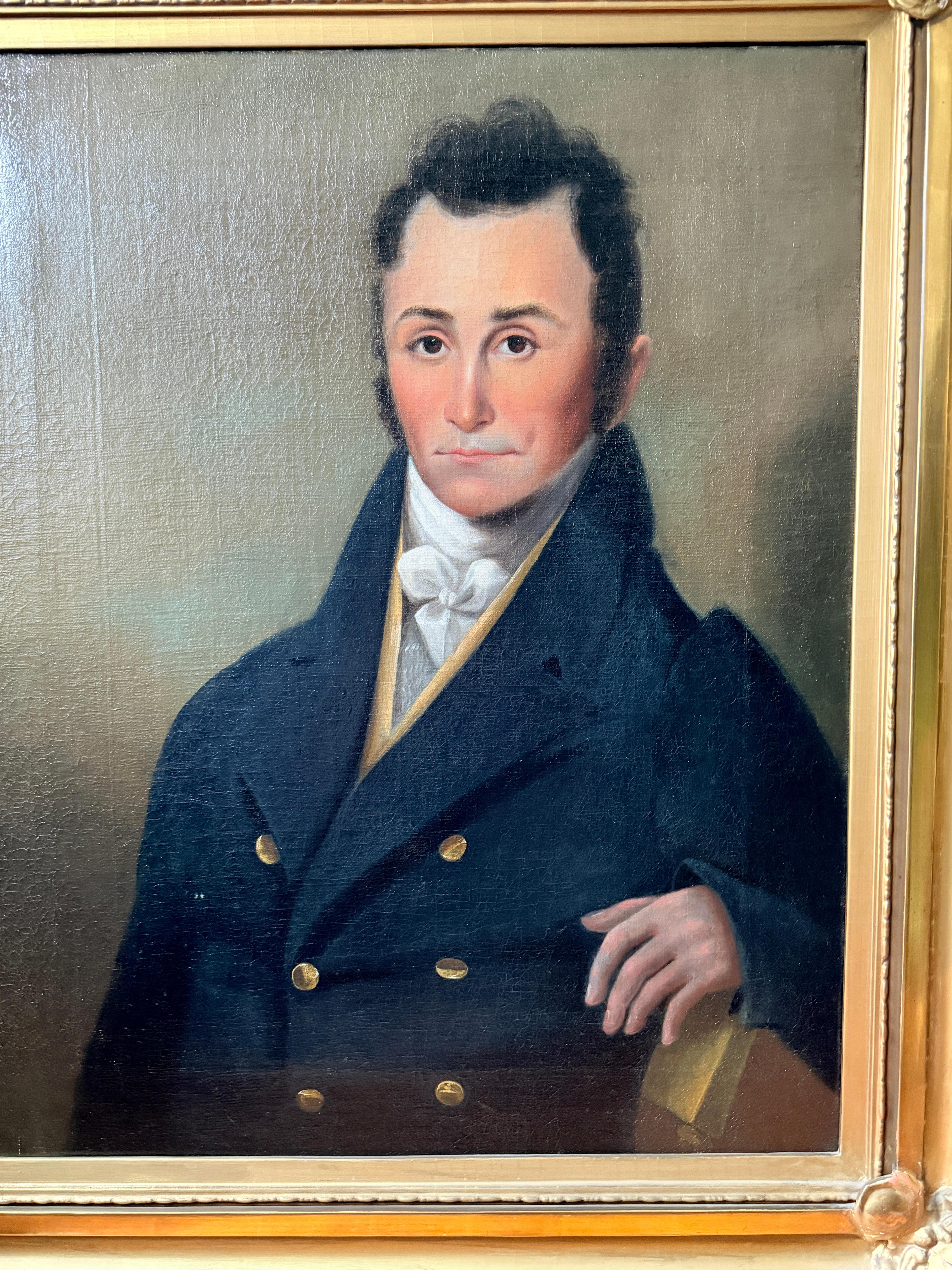 Augustus Schwartze, Gründer der Union Manufacturing Co, Baltimore ca. 1810-20 (19. Jahrhundert) im Angebot