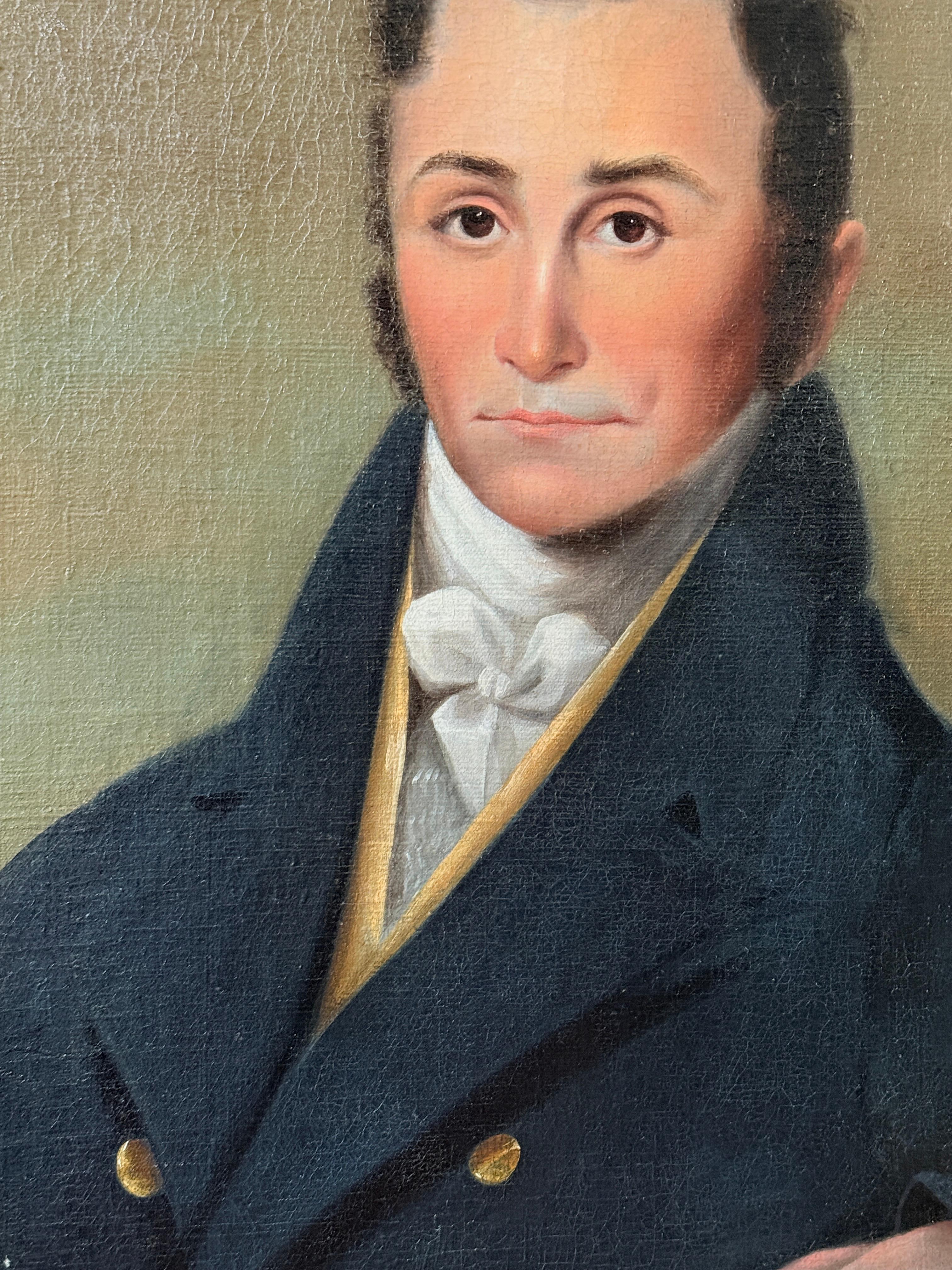 Augustus Schwartze, Gründer der Union Manufacturing Co, Baltimore ca. 1810-20 im Angebot 2